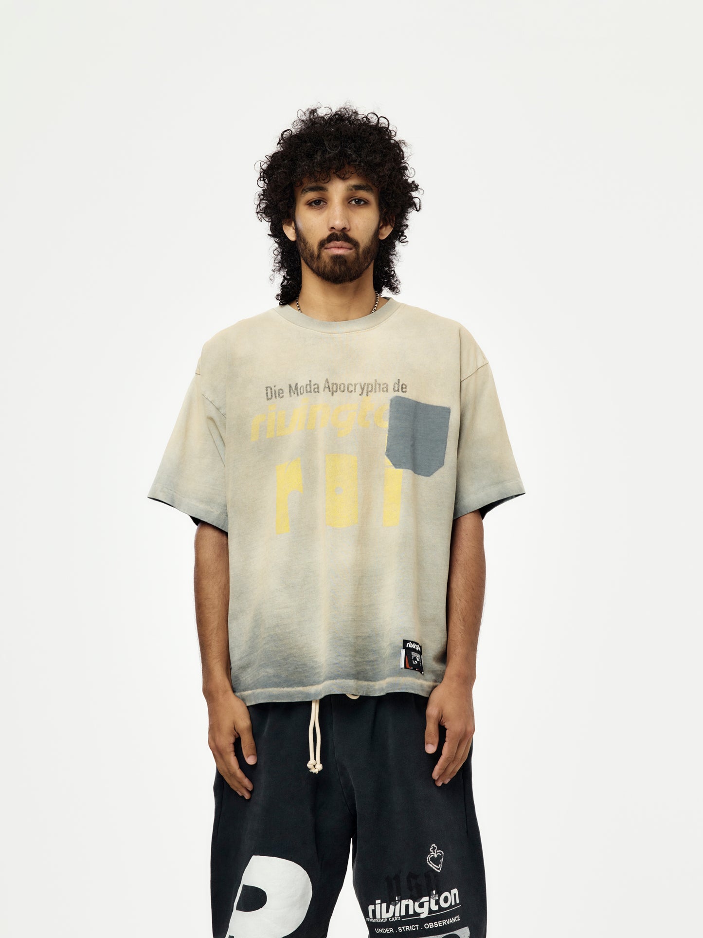 Die Moda CVA Tee (Grail Grey)