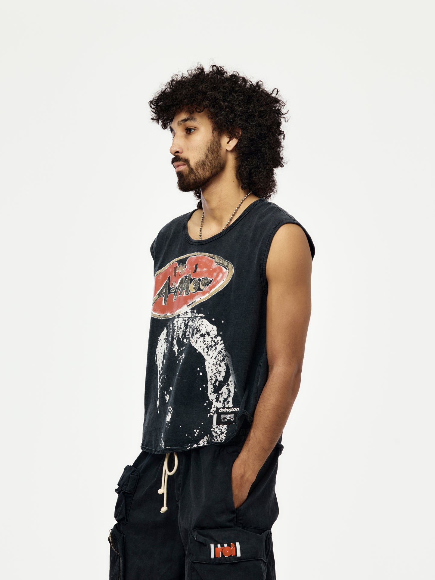AMOR MUSCLE TEE (Mechanic Black)