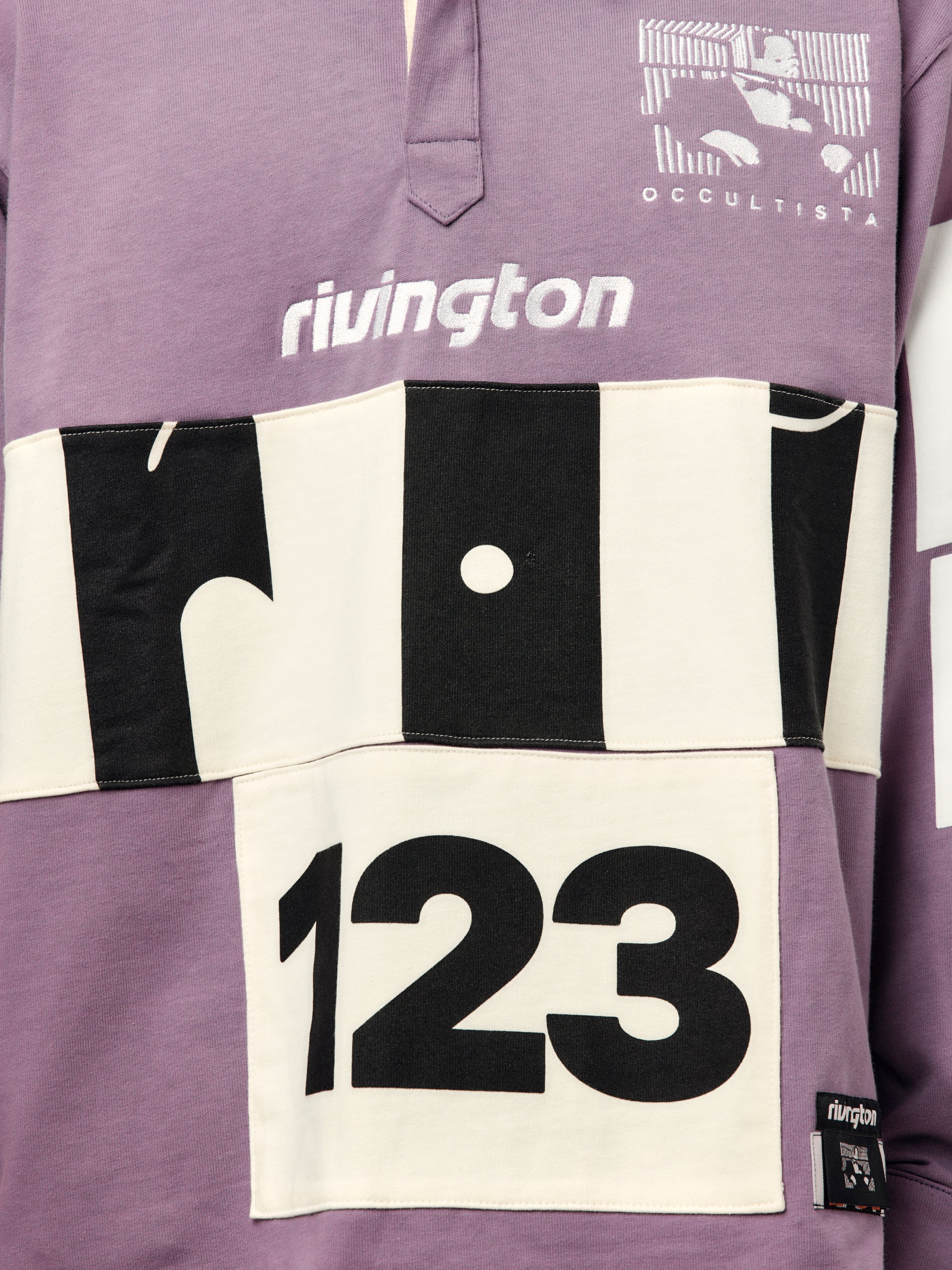 APOCRYPHA シャツ パープル RRR123 APOCRYPHA RUGBY (Purple) - UNION LOS ANGELES
