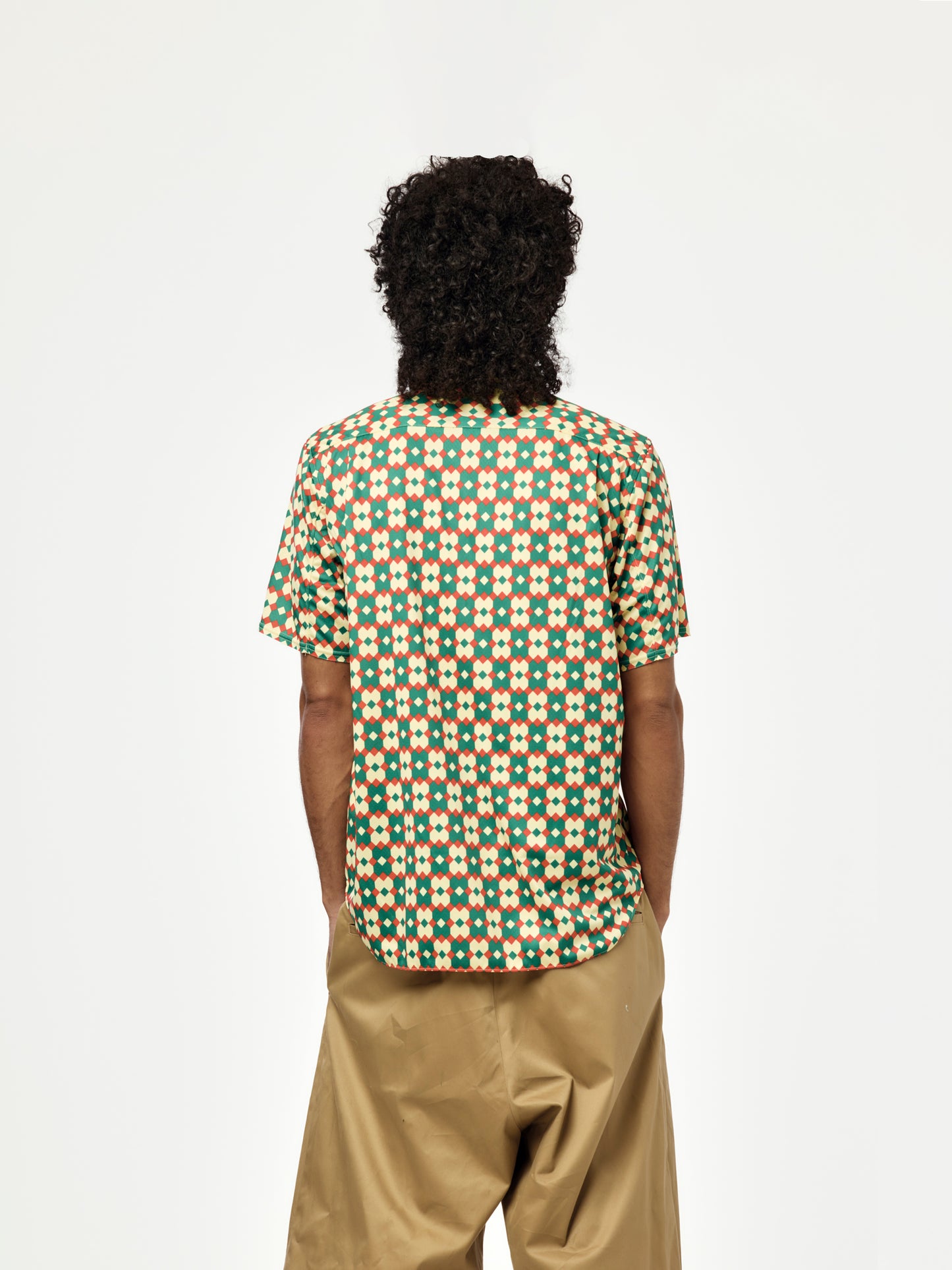 MENS SHIRT SS26 (YELLOW/GREEN/RED)
