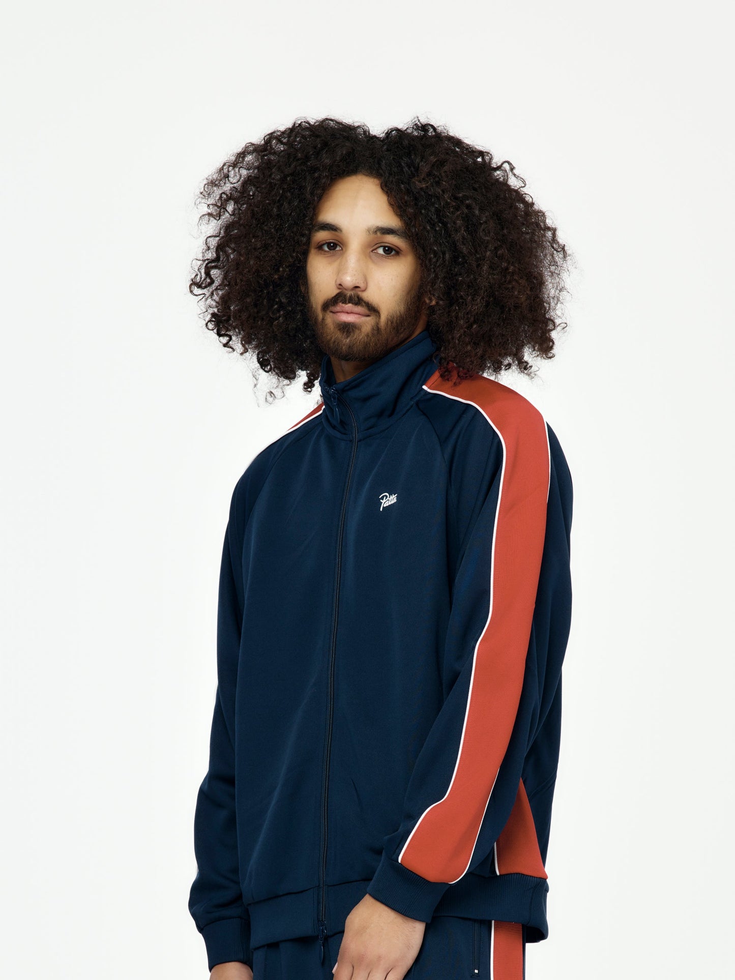 Tricot Track Jacket (Black Iris) - Main Image