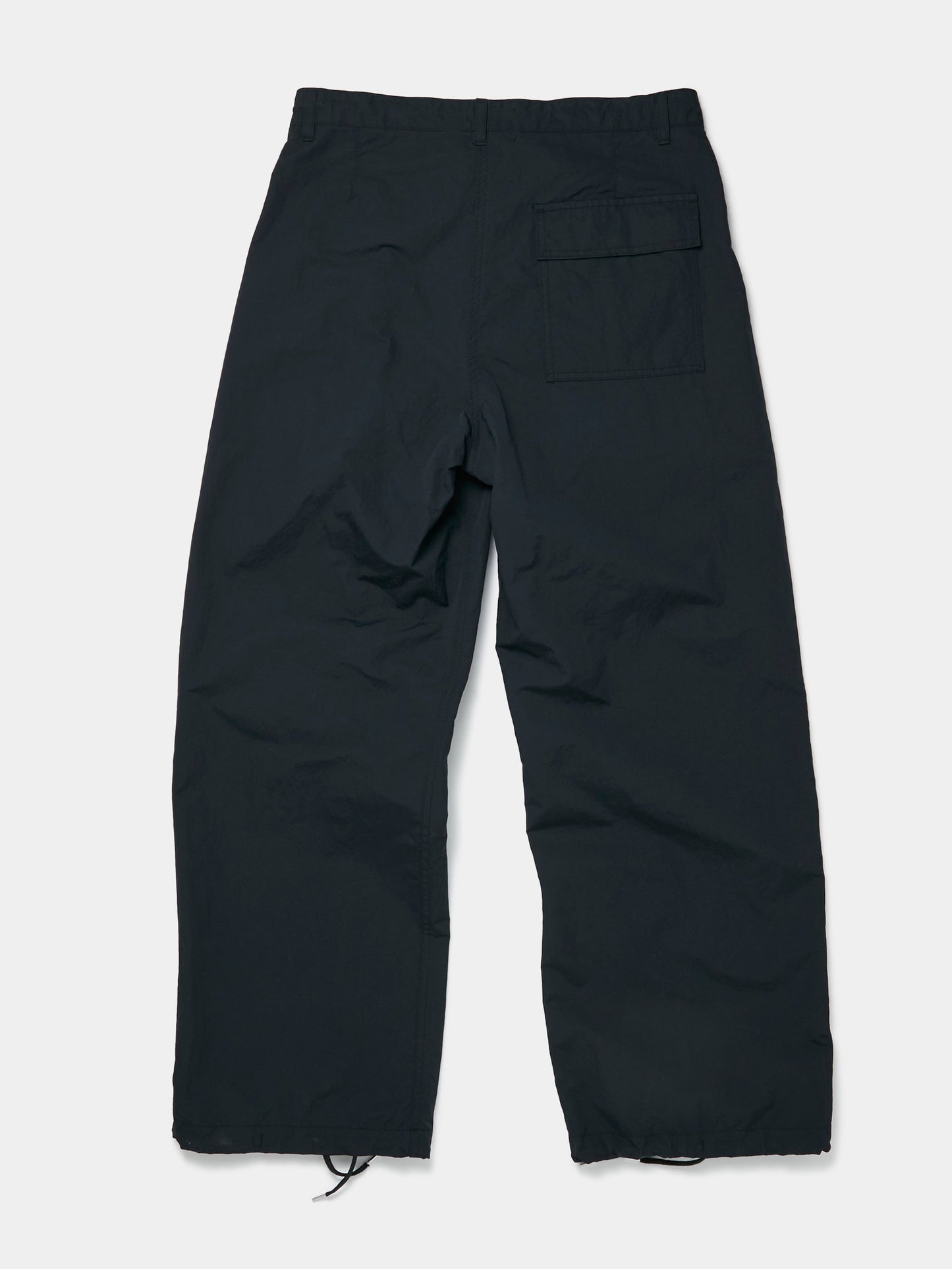 Nylon Woven Trousers (Black)