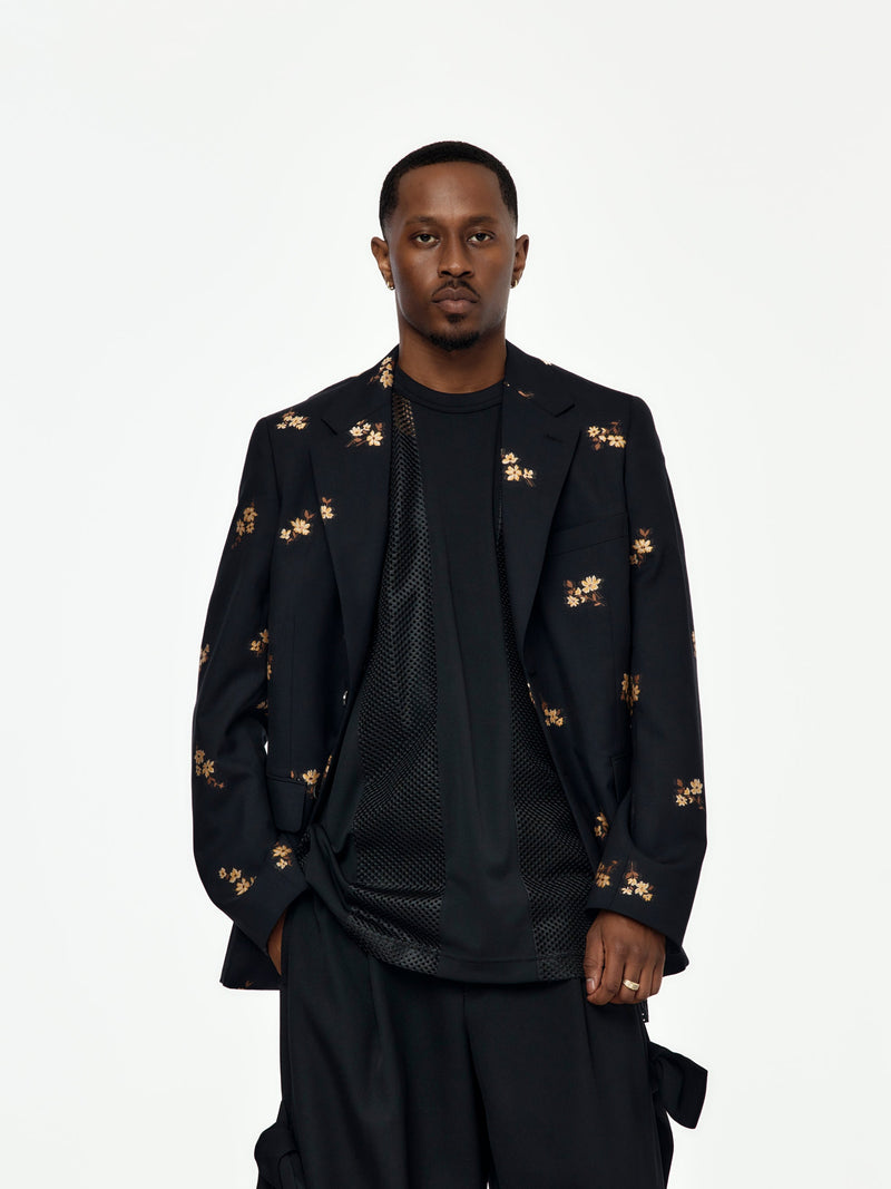 Comme des Garçons Homme Plus Blazer (Black / Multi)