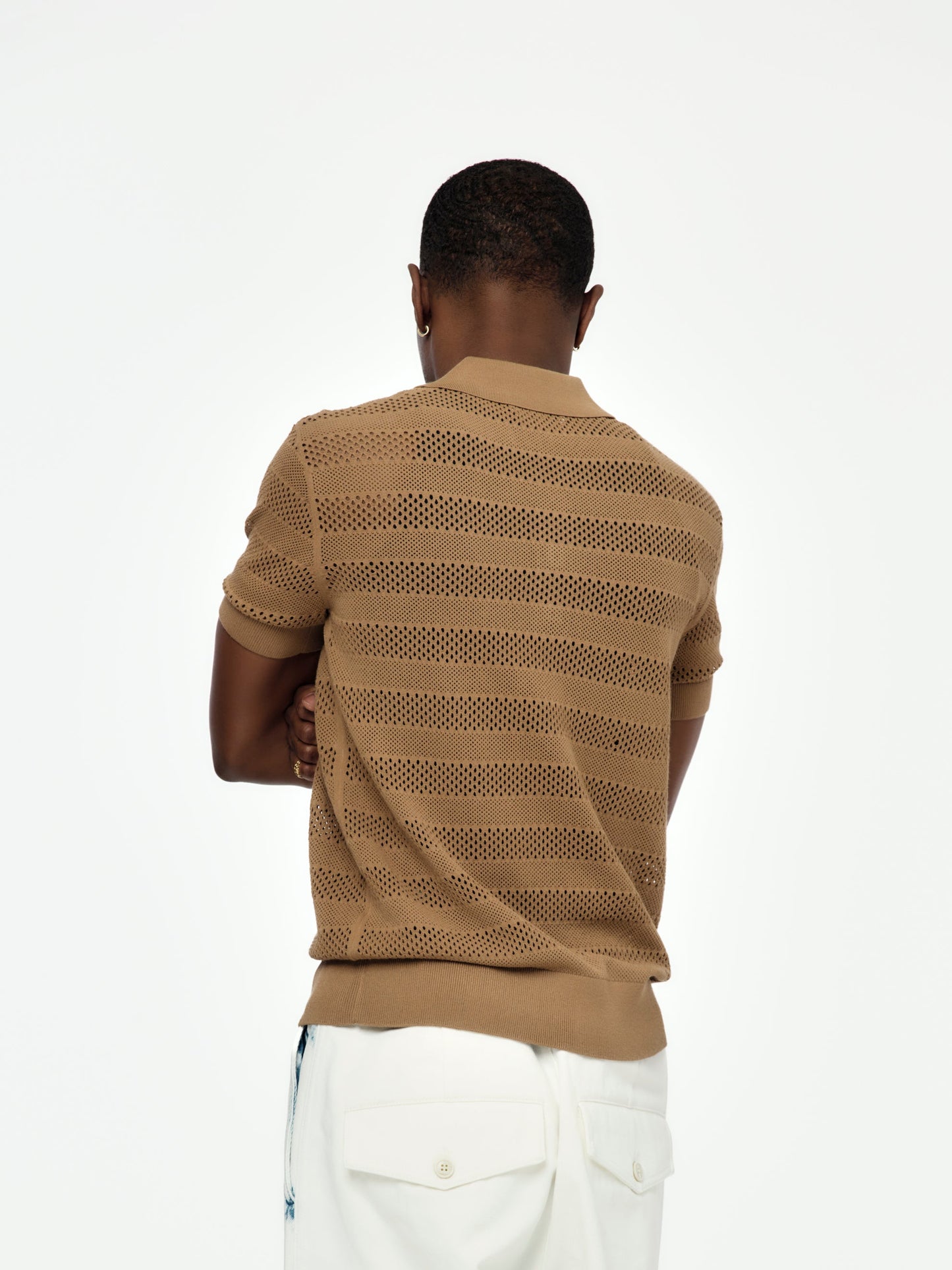 Dries Van Noten Mercy Polo (Camel)