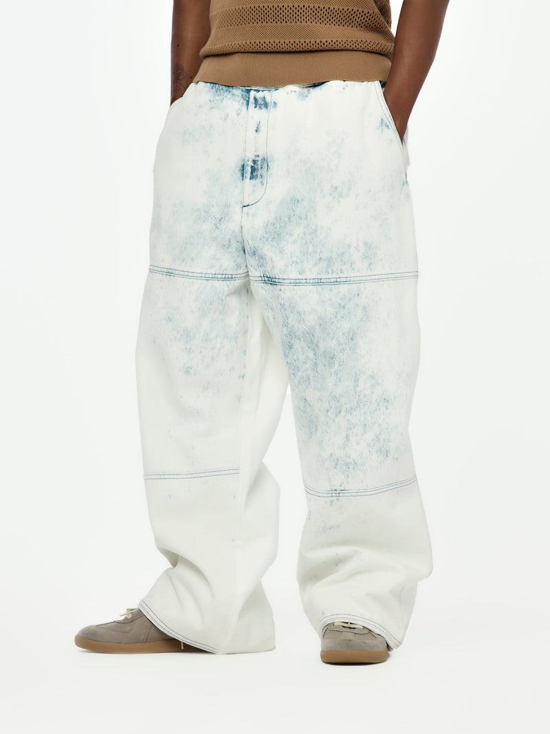 Dries Van Noten Pannoch Bis Den Pants (Light Blue)