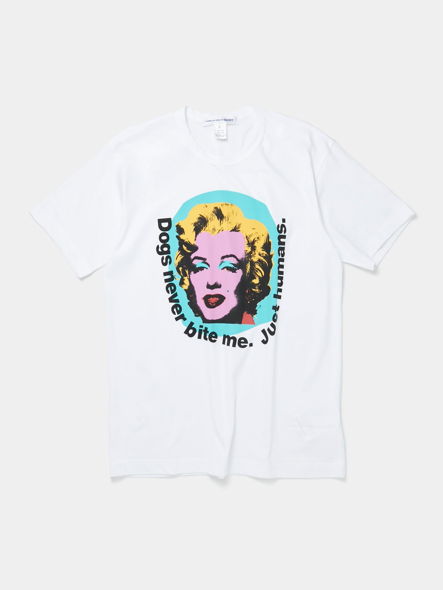 CDG Shirt Marilyn Monroe Tee (White)