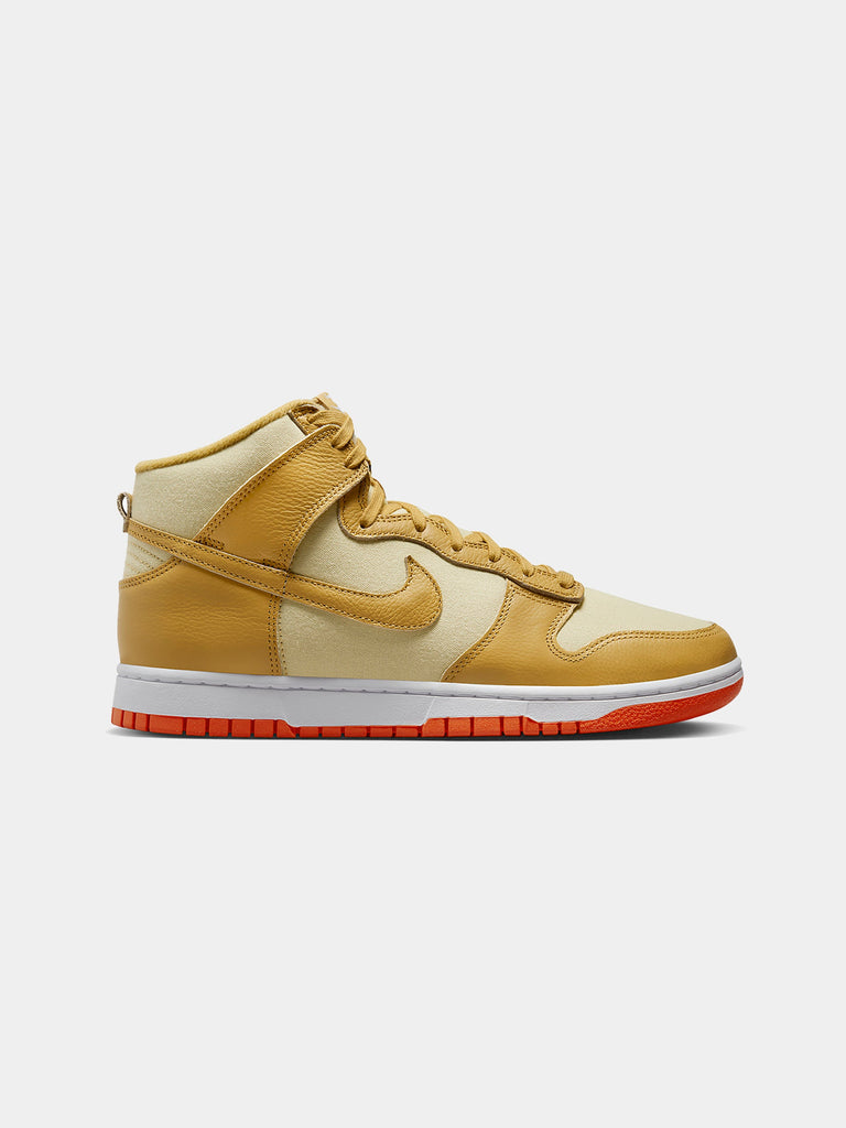 Buy Nike NIKE DUNK HI RETRO PRM (Team Gold/Wheat Gold-Team Gold