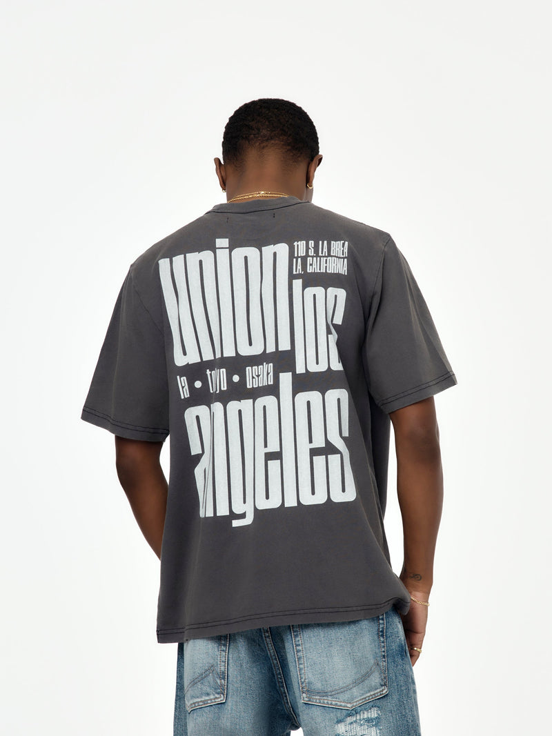 Condensed Tee (Vintage Black)