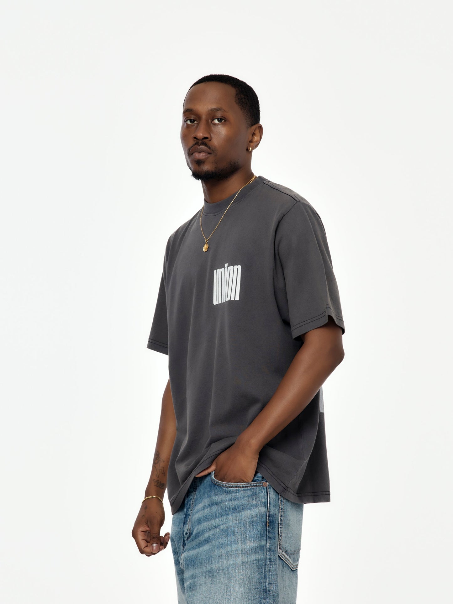 Condensed Tee (Vintage Black)