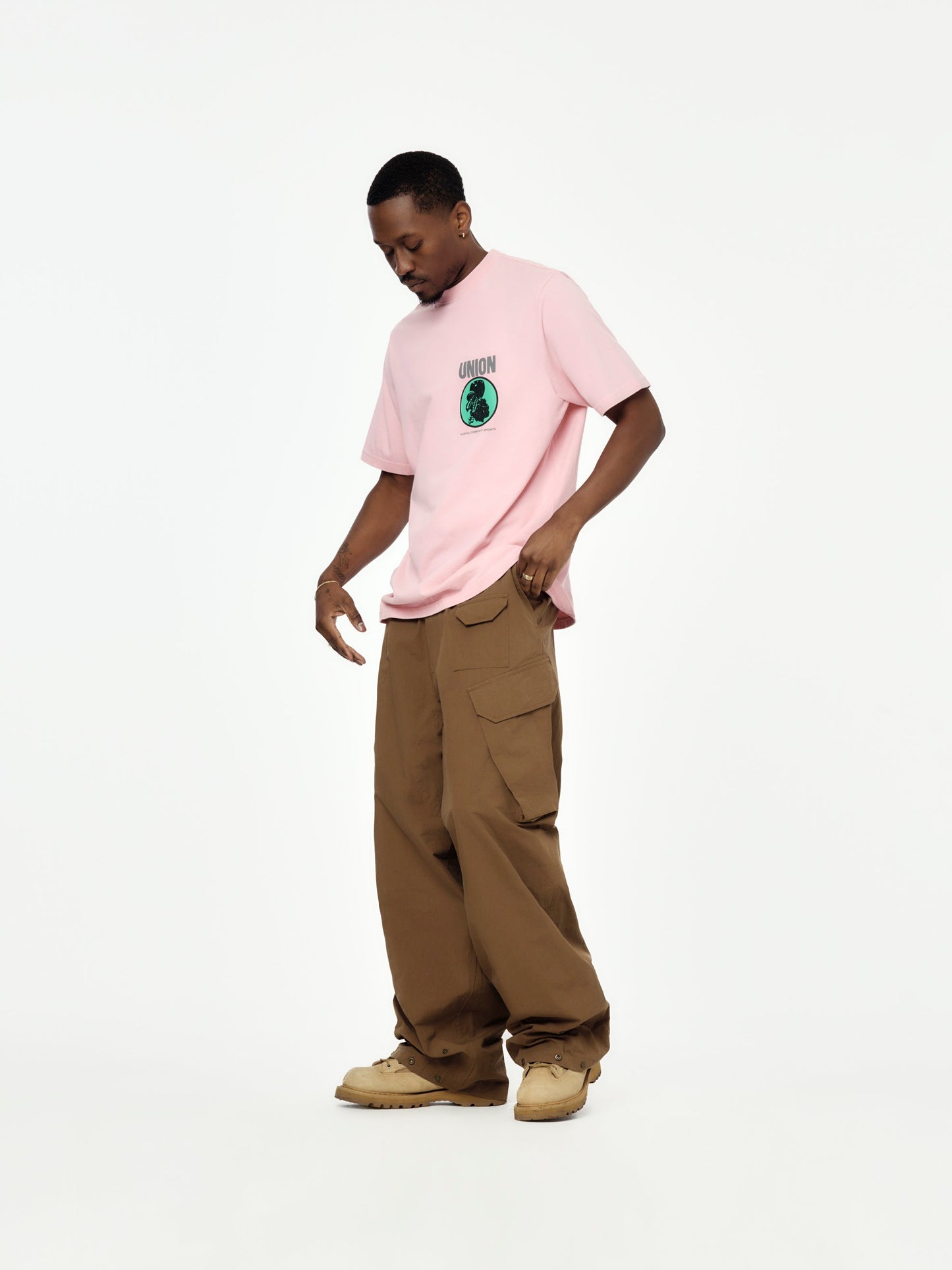 Everyone Eats Tee (Pink Rose)