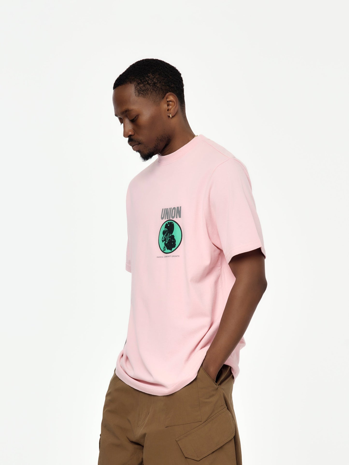 Everyone Eats Tee (Pink Rose)
