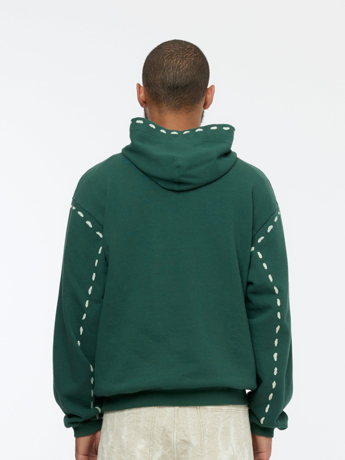 Marionette Knit Hoodie (Green)