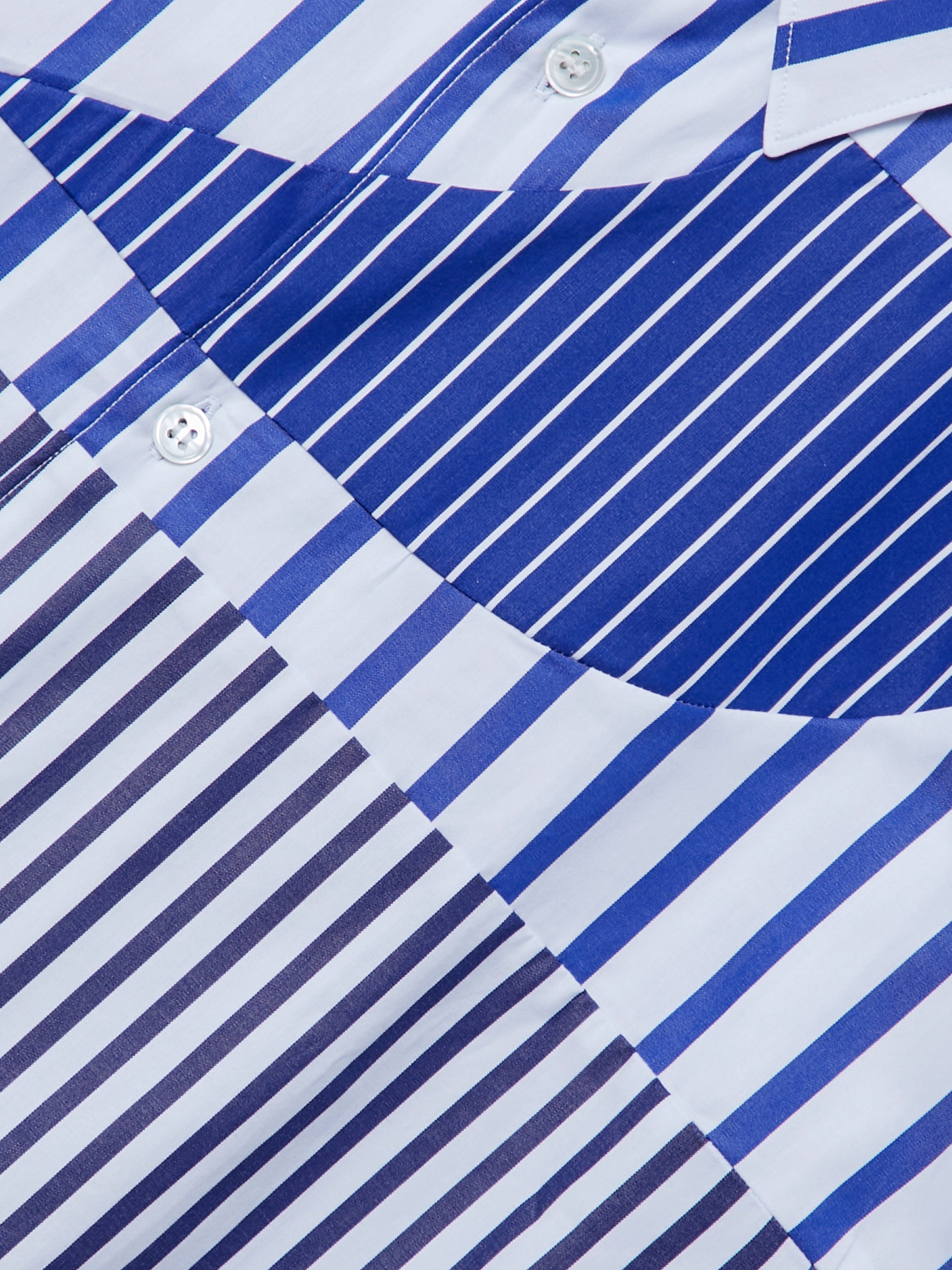 Stripe Mix Woven Shirt