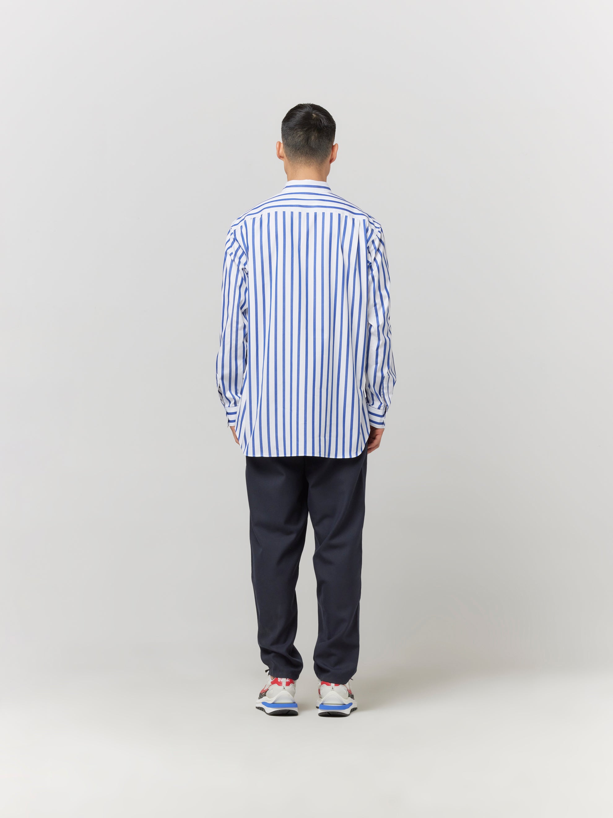 Stripe Mix Woven Shirt