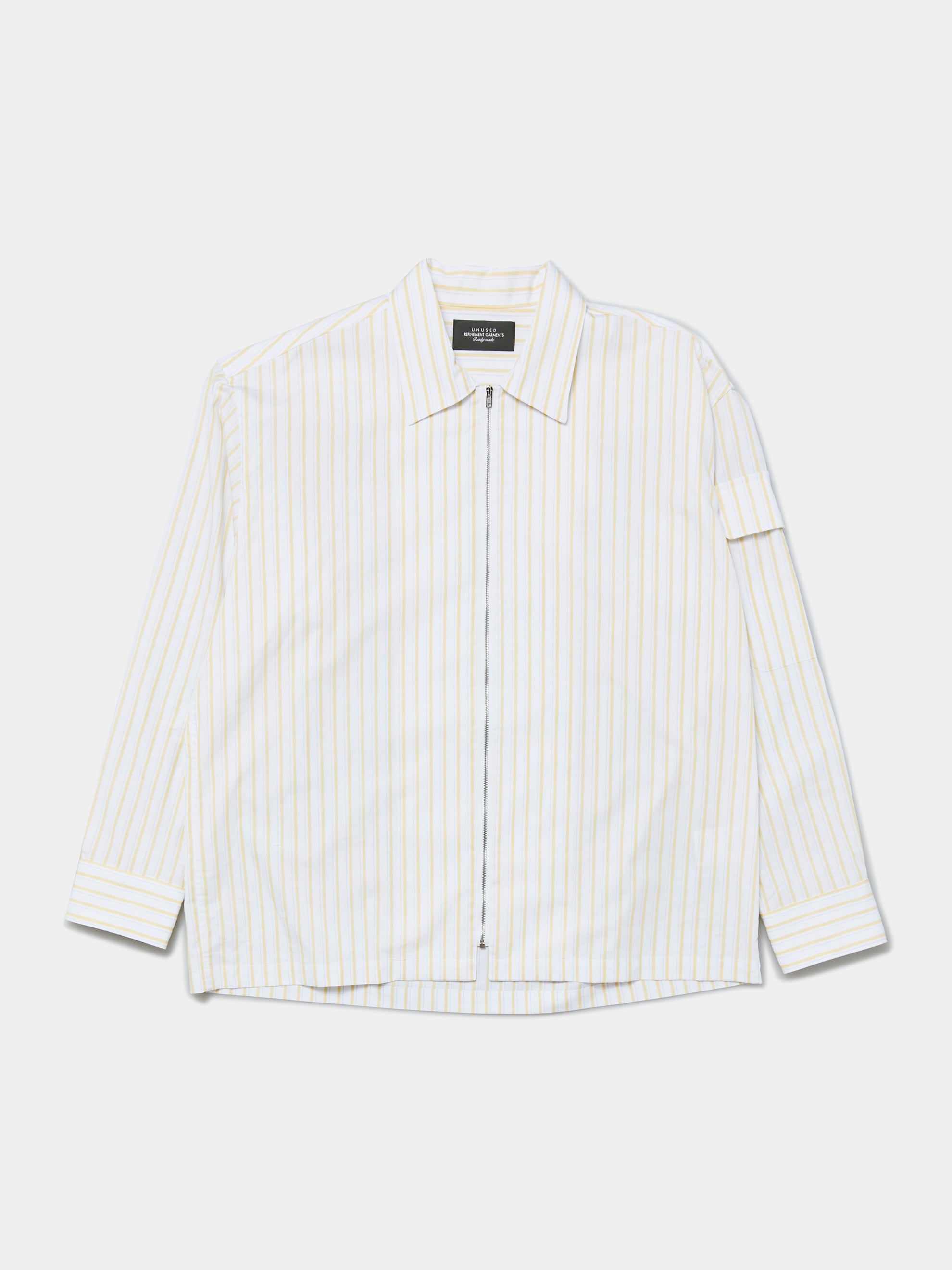 Buy Unused Stripe Zip Shirt Online at UNION LOS ANGELES