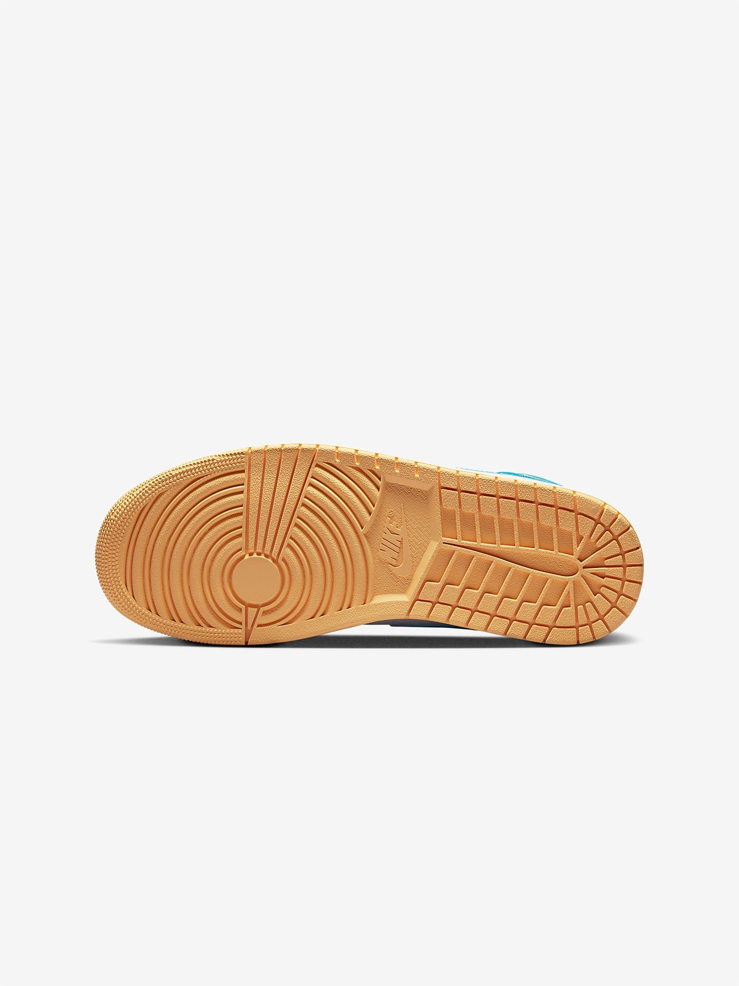 AIR JORDAN 1 MID (Aquatone/Celestial Gold-White)
