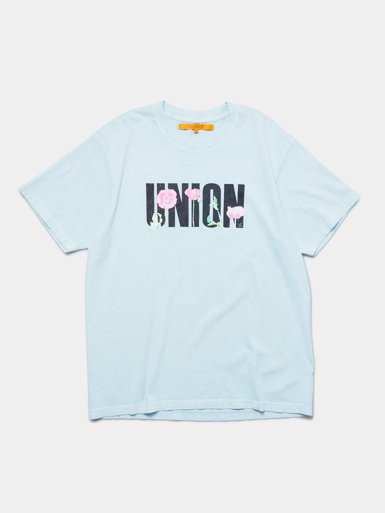 Buy Union Los Angeles Poppy S/S Tee (Light Blue) Online at UNION