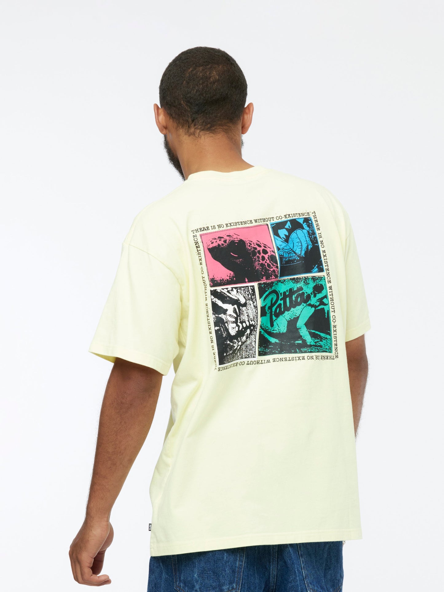 Buy Patta Co-Existence T-Shirt (Wax Yellow) Online at UNION LOS ANGELES