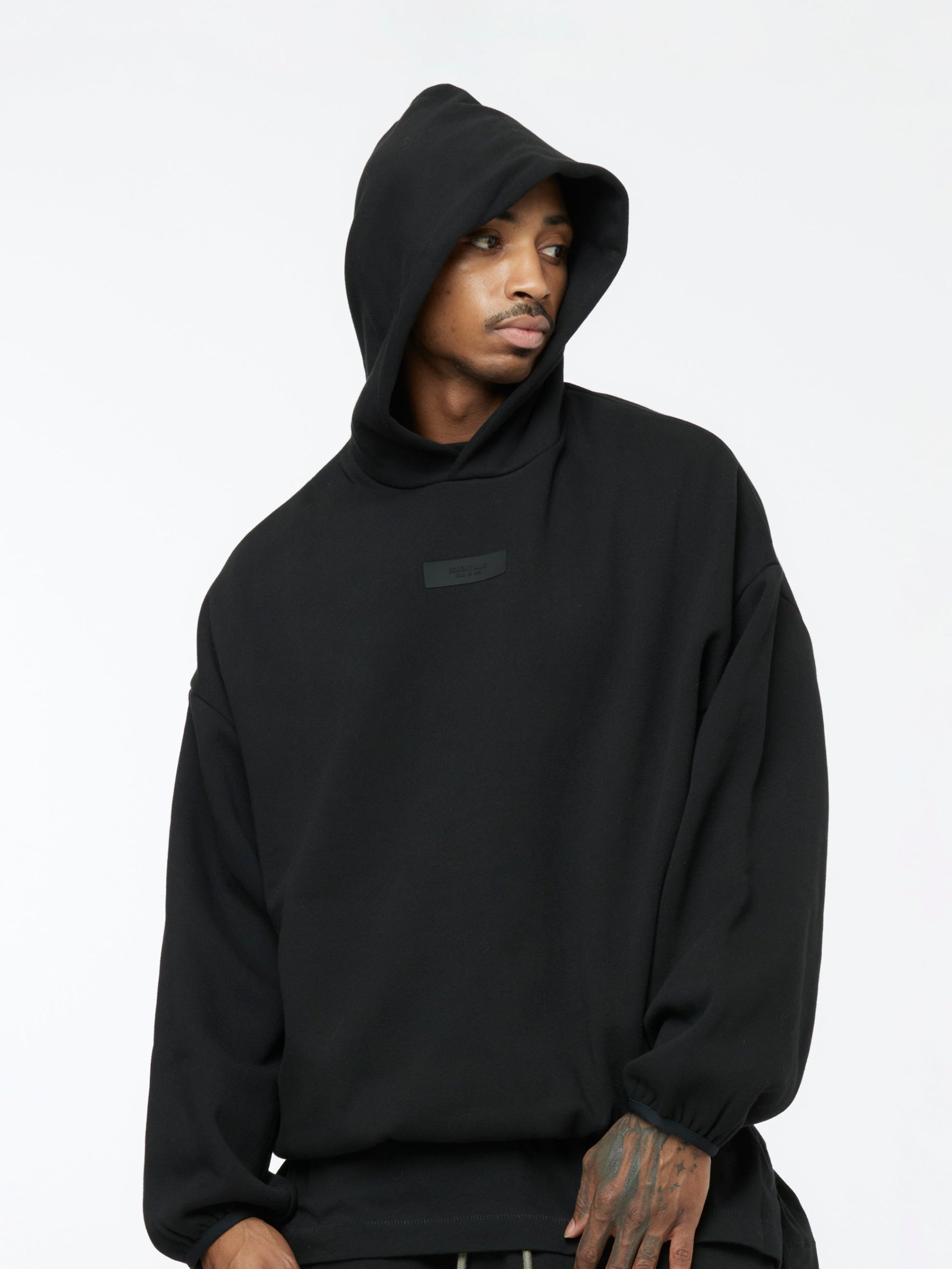 Essentials Essentials Hoodie SU24 (Black) - UNION LOS ANGELES 