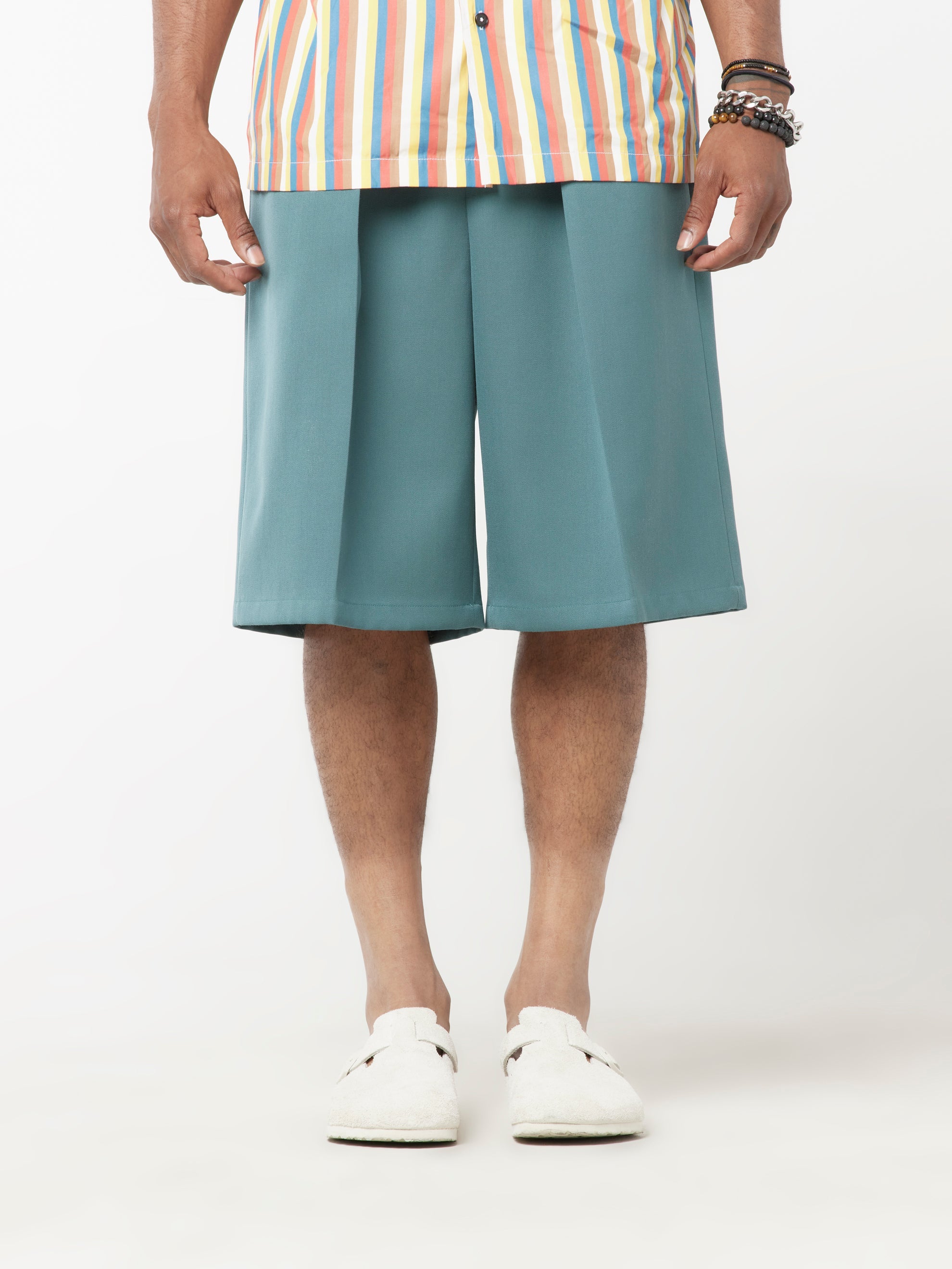 Buy Jil Sander TROUSER 11 SHORTS (Shaded Spruce) Online at UNION
