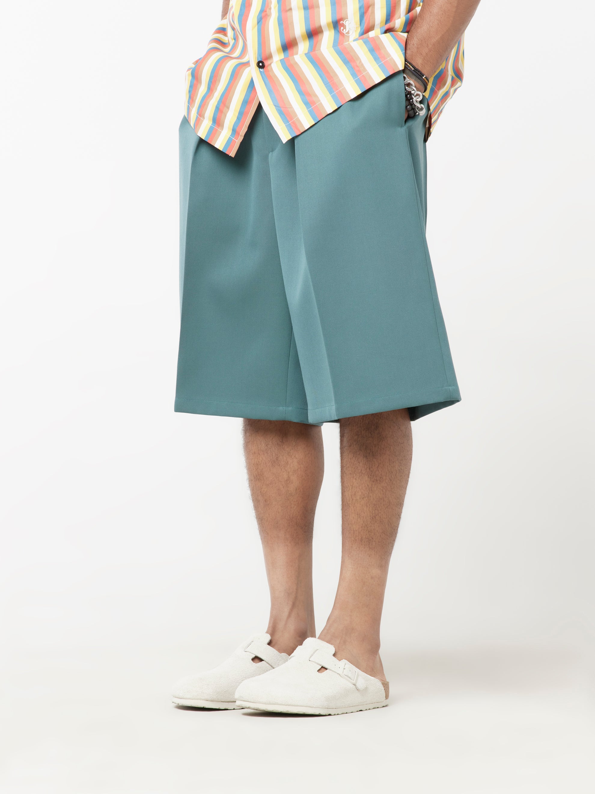 Buy Jil Sander TROUSER 11 SHORTS (Shaded Spruce) Online at UNION