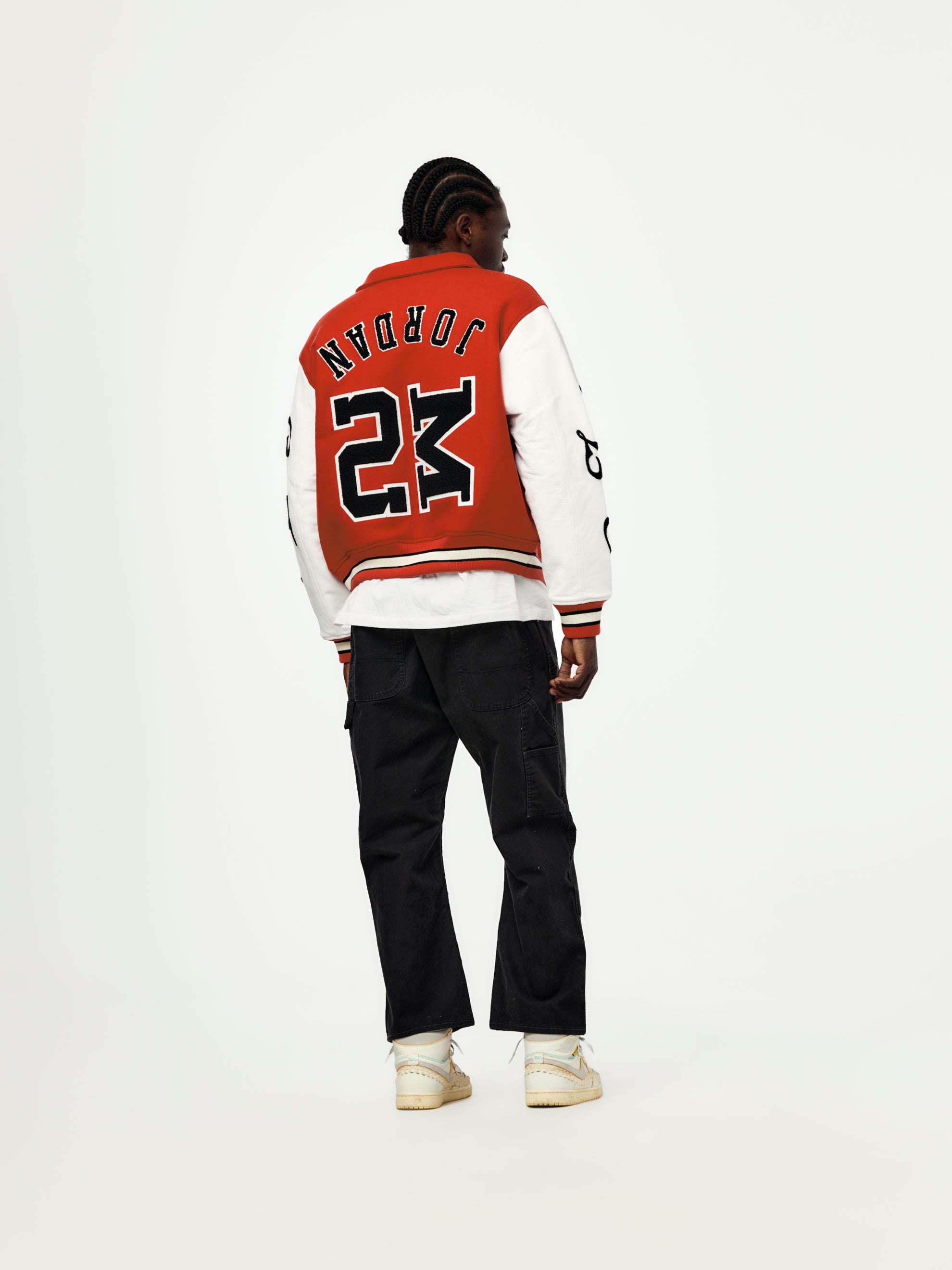 Jordan Brand Saint Mx6 x Jordan Varsity Jacket (University Red