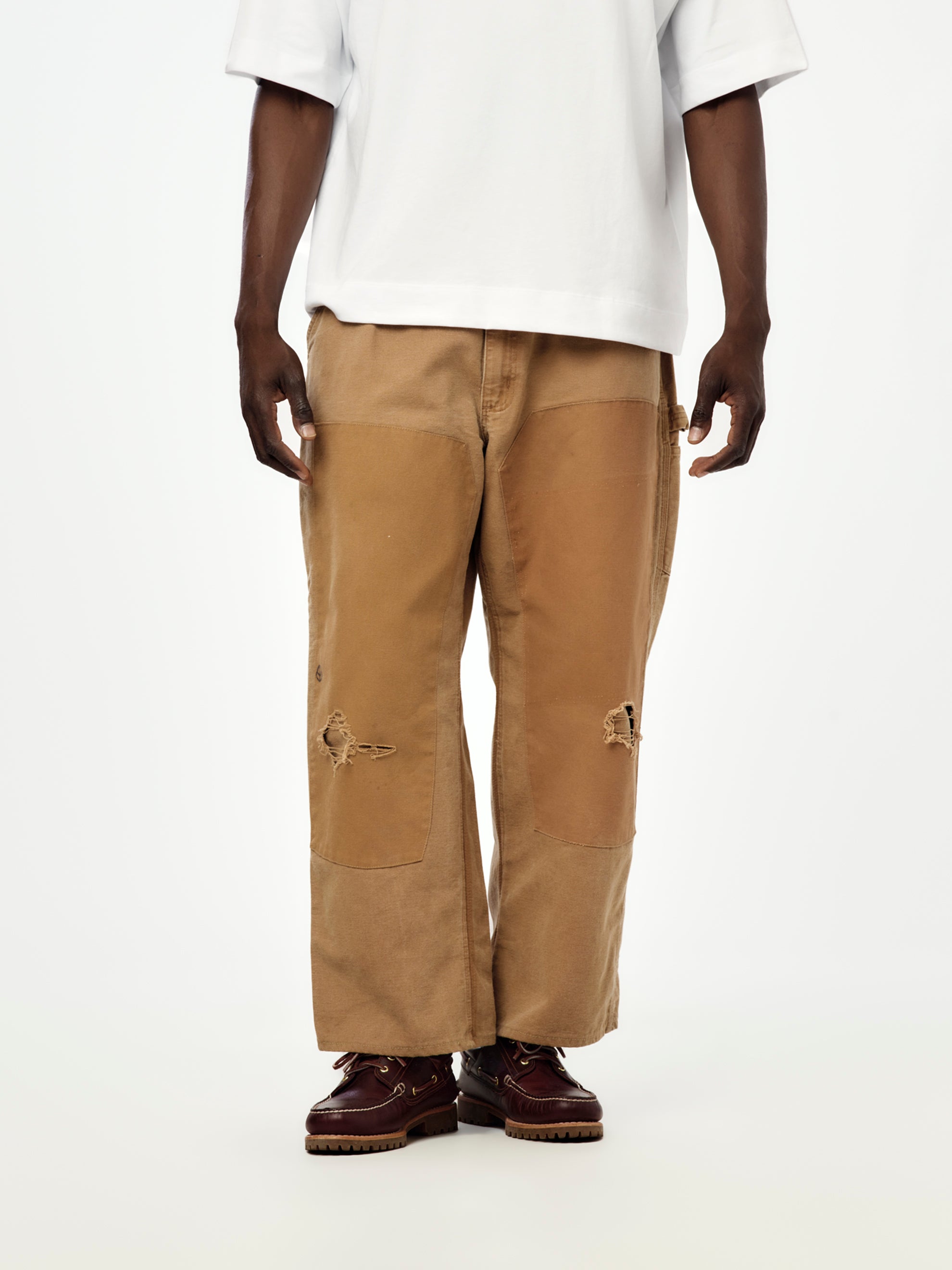 Sunny Side Up SUNNY SIDE UP RE PAINTER PANTS DUCK (VINTAGE KHAKI