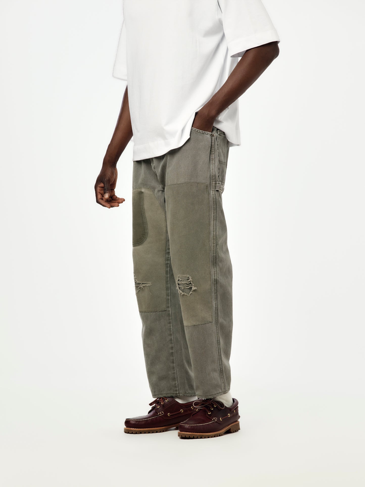 RE PAINTER PANTS DUCK (VINTAGE OLIVE DRAB)