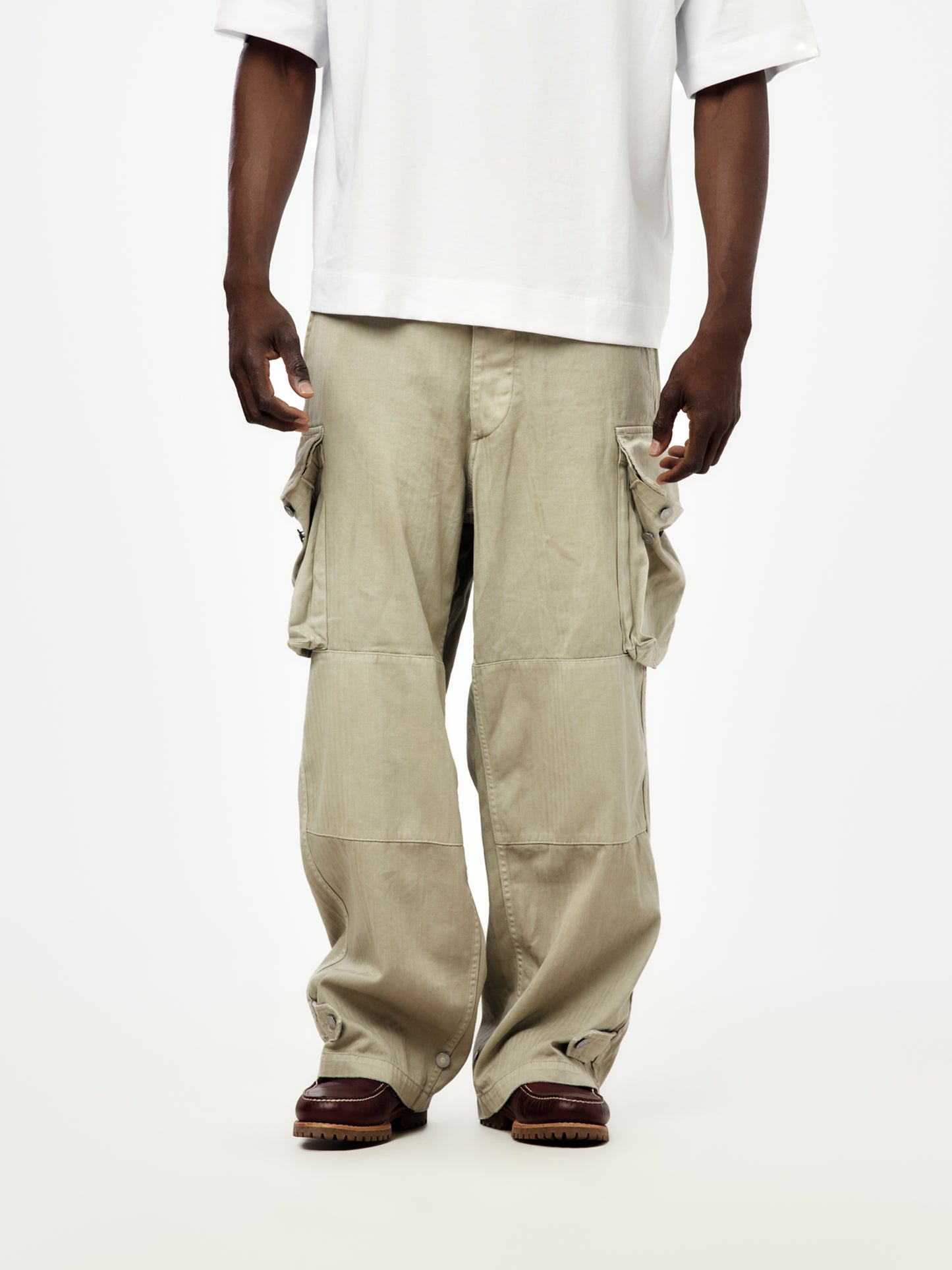 Vintage FA HBT M-47 Pants (GREIGE) (SIS)