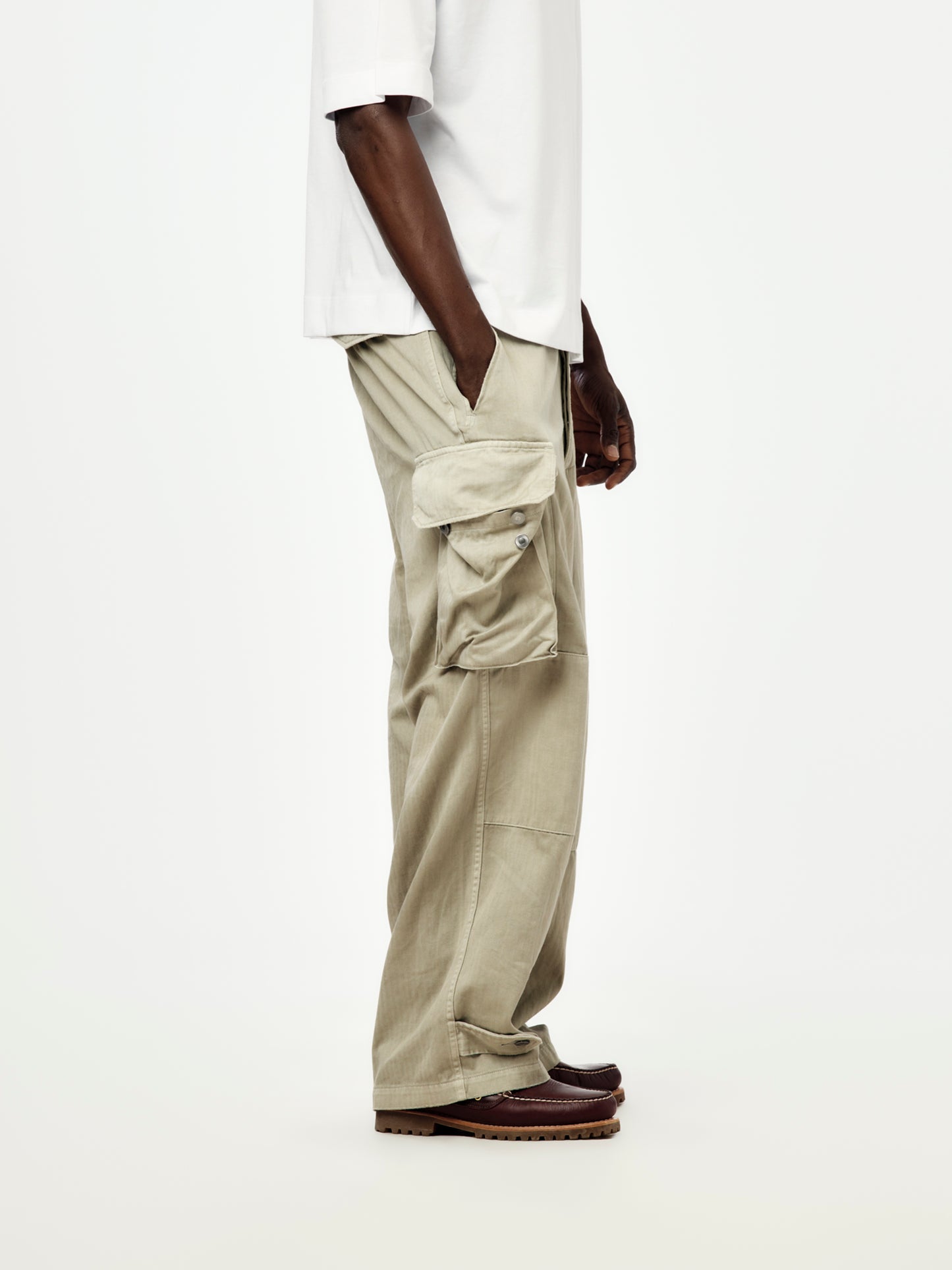 Vintage FA HBT M-47 Pants (GREIGE) (SIS)