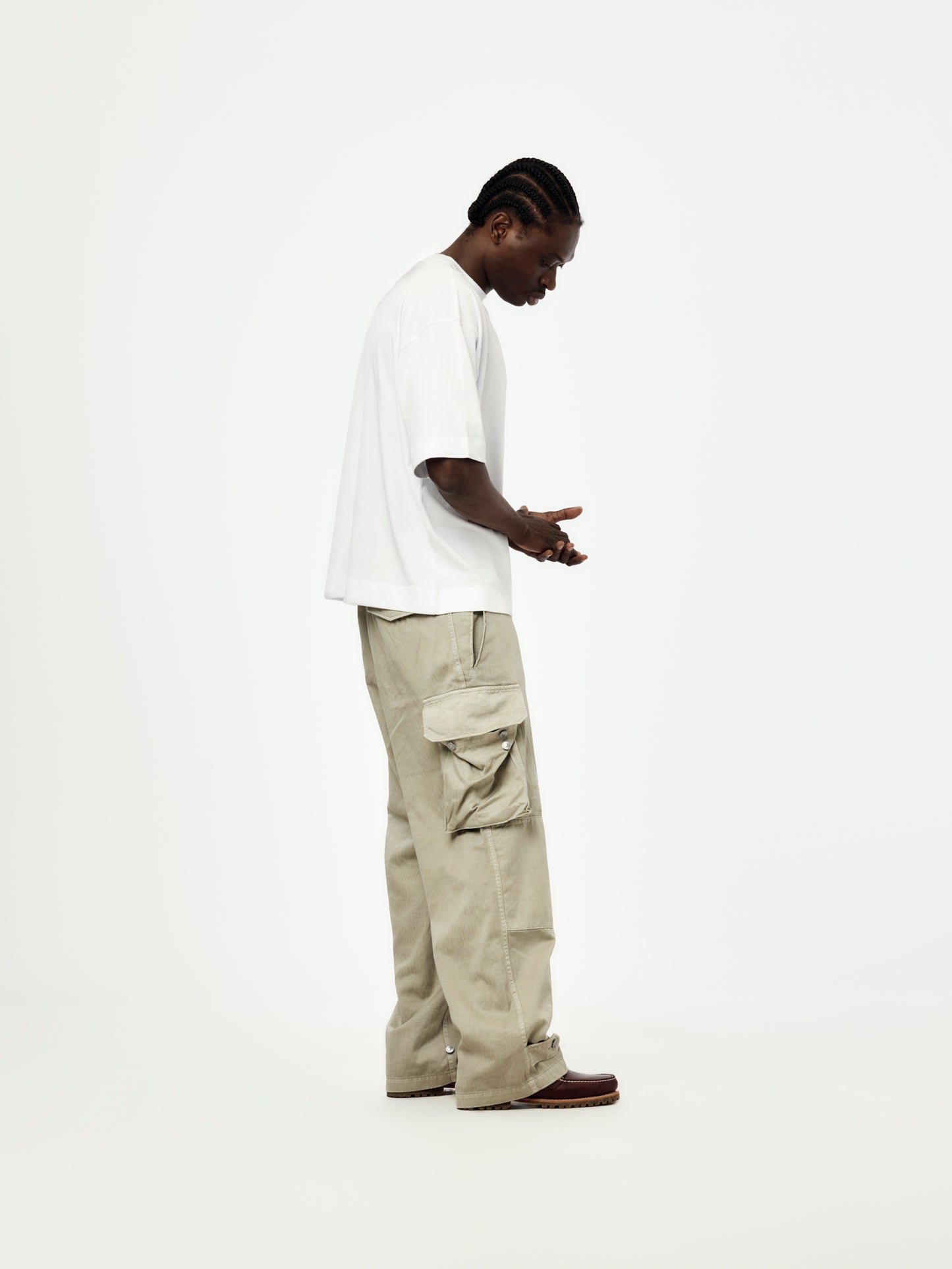 Vintage FA HBT M-47 Pants (GREIGE) (SIS)