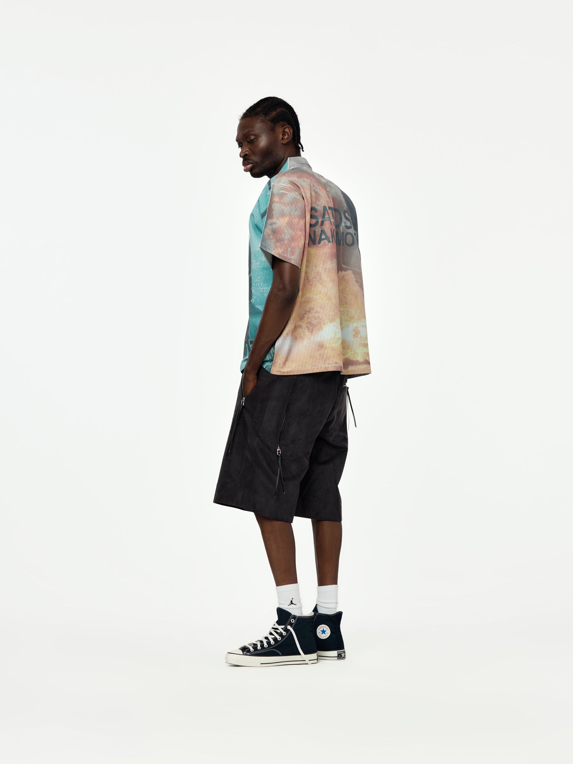 Weird Time Shirt (Blue/ Multi)