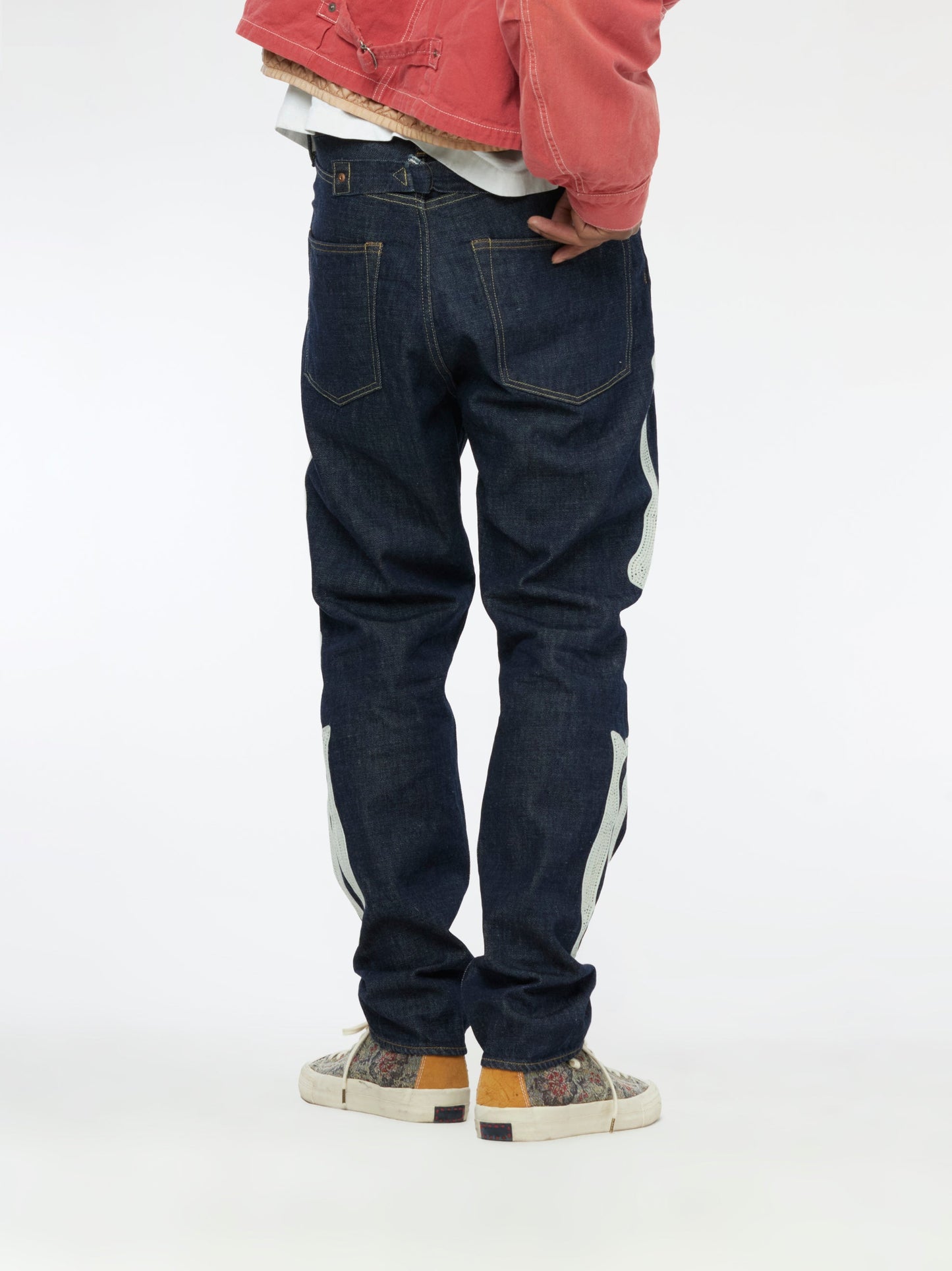 Denim Mexican Tuxedo Okagilly Jeans (Indigo)