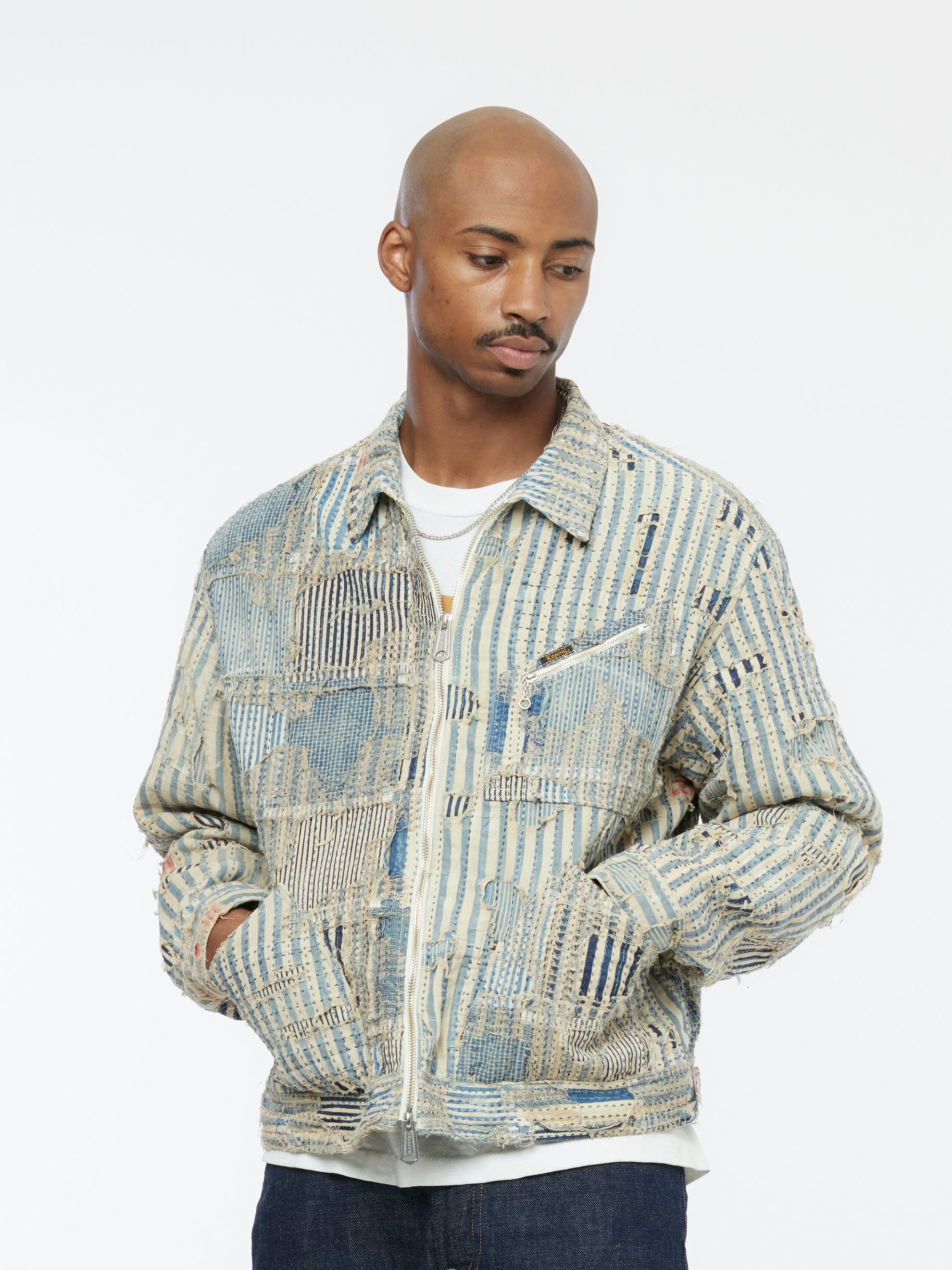 Kapital Liberty Boro Blouson Jacket (Hickoree) - UNION LOS ANGELES