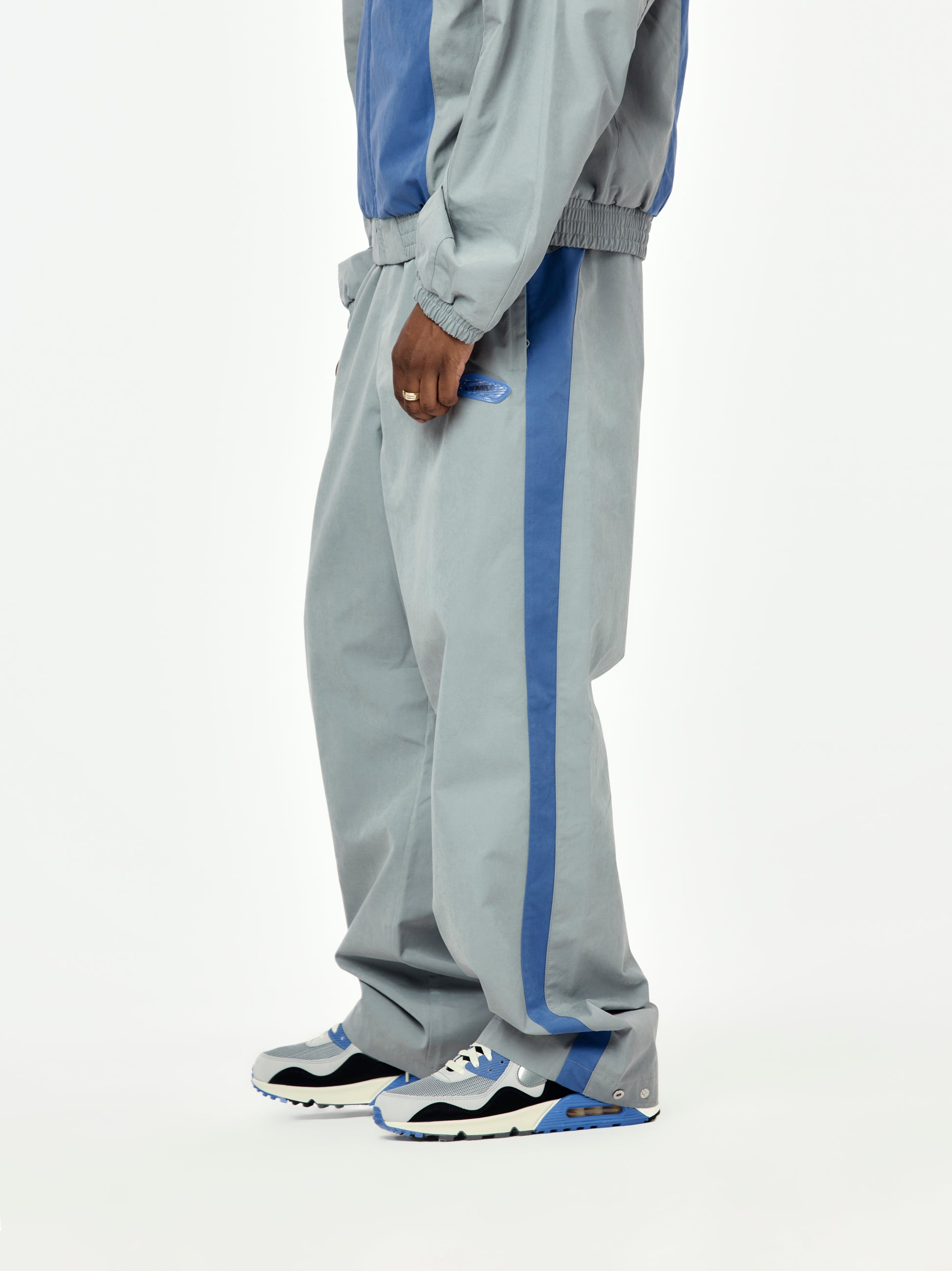 Nike x Patta Track Pants (Particle Grey/Sapphire)