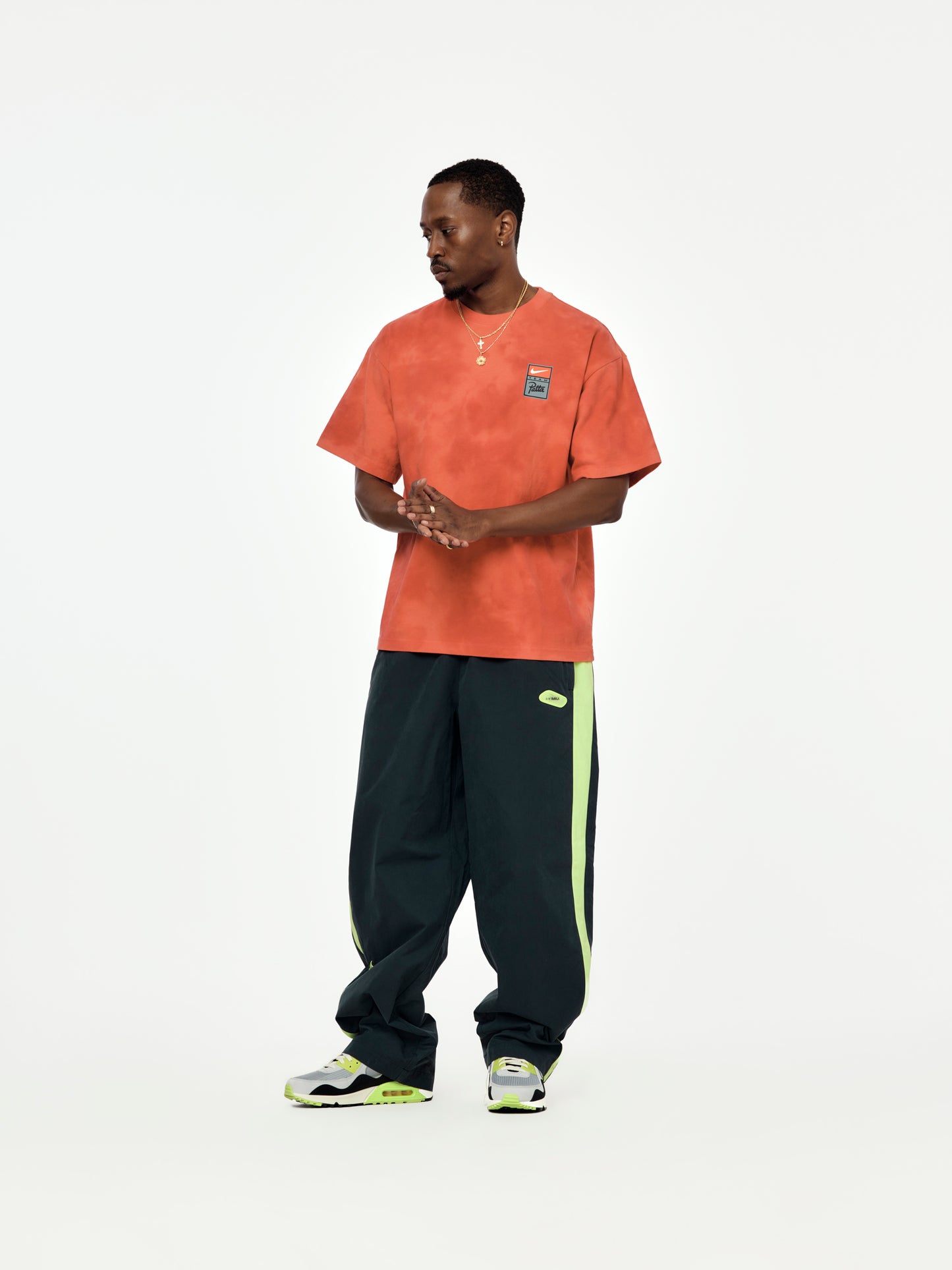Nike x Patta Track Pants (Black/Cyber)