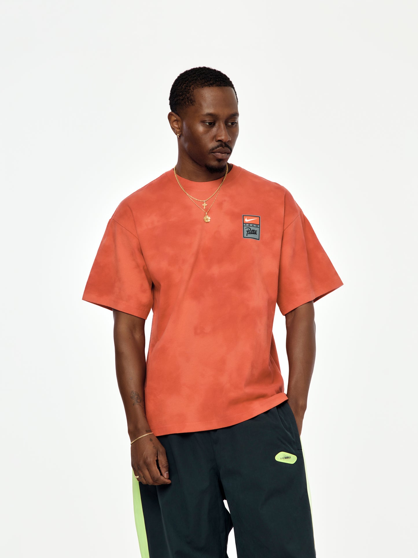 Nike x Patta T-Shirt (Rush Red/University Red/Gym Red)