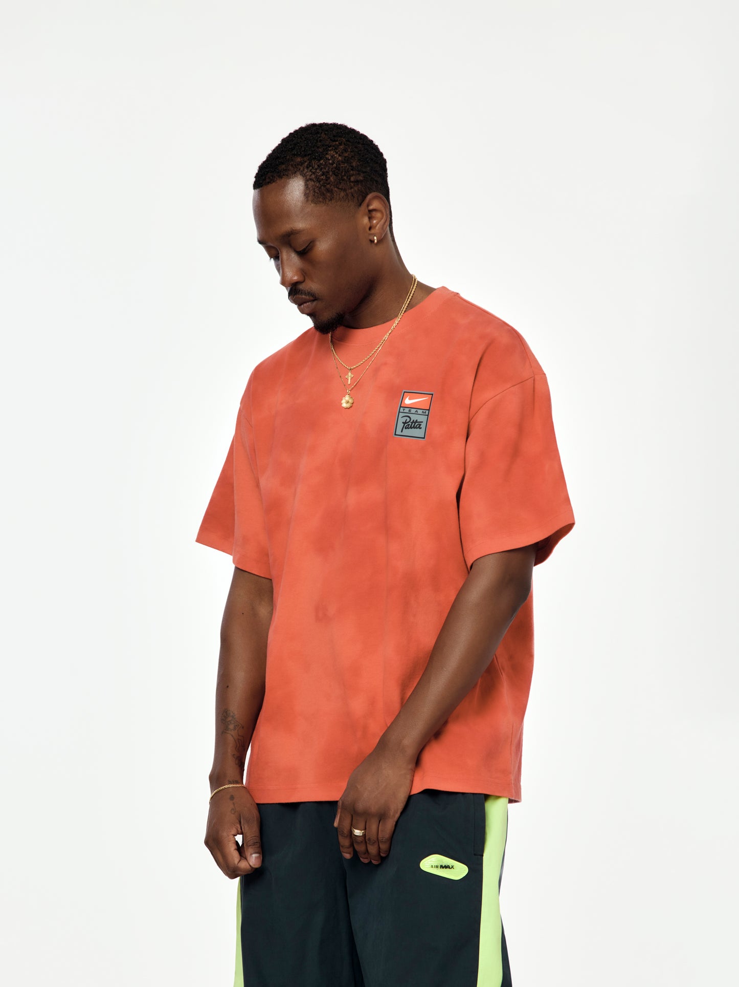 Nike x Patta T-Shirt (Rush Red/University Red/Gym Red)