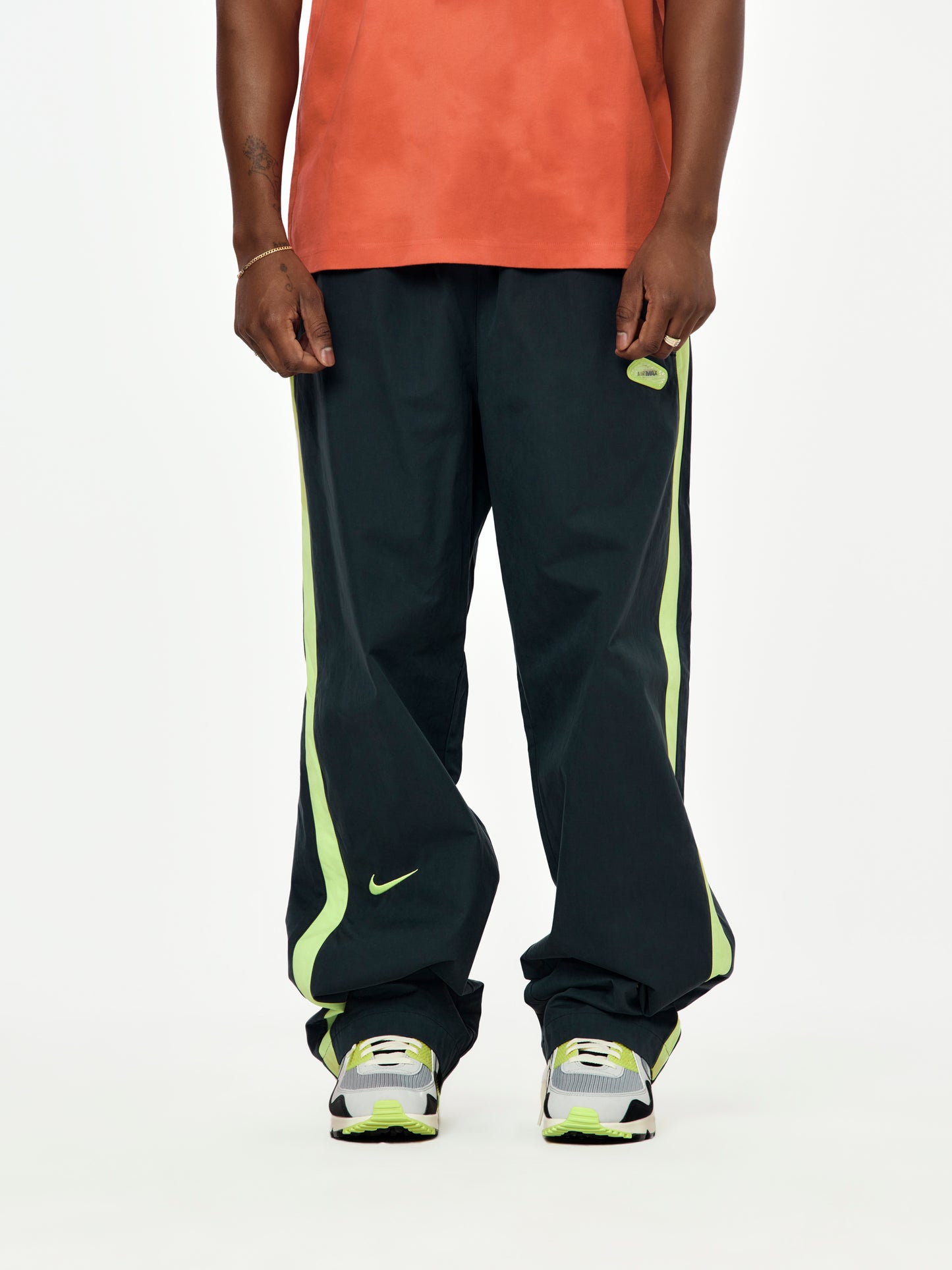 Nike x Patta Track Pants (Black/Cyber)