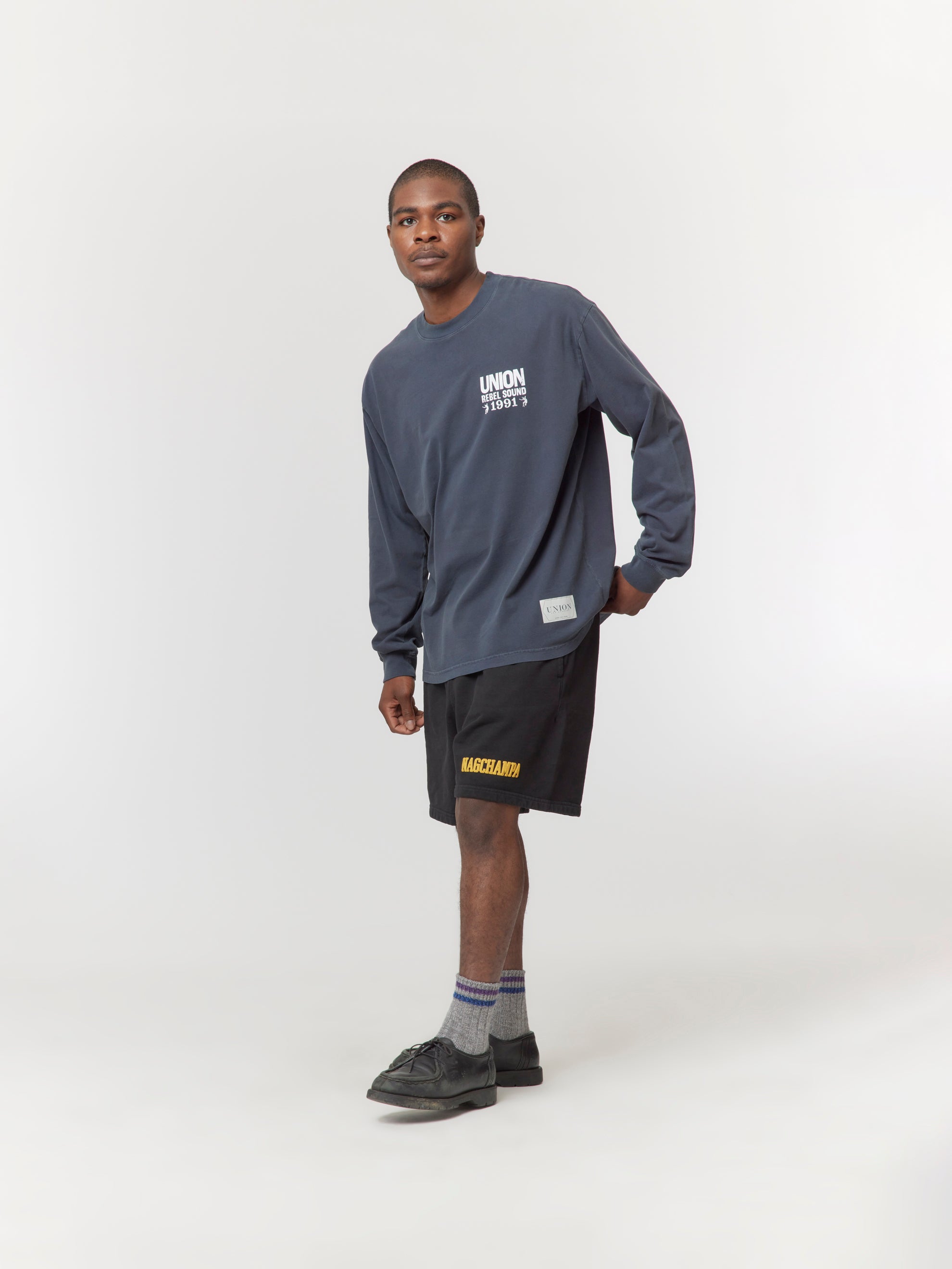 INCENSE ELEVATED SWEATSHORT (Vintage Black)