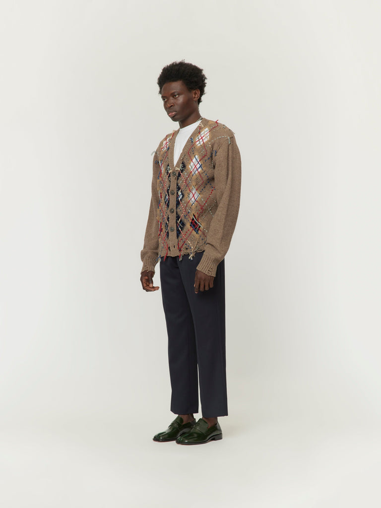 Buy Maison Margiela Multi Beige Cardigan Online at UNION LOS ANGELES