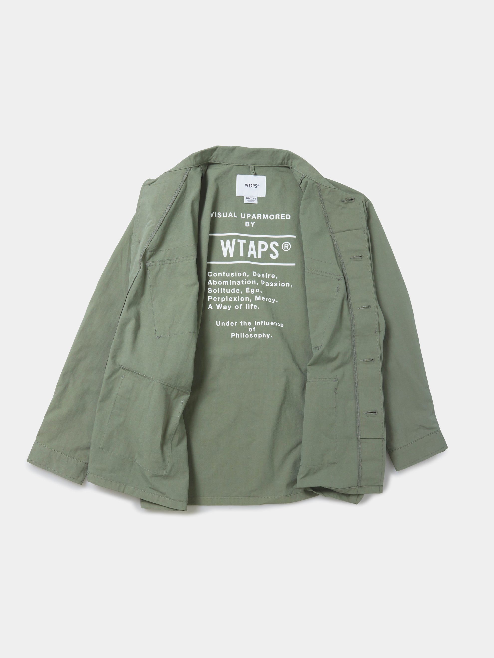 新作wtaps neighborhood  jungle LS OD オリーブ