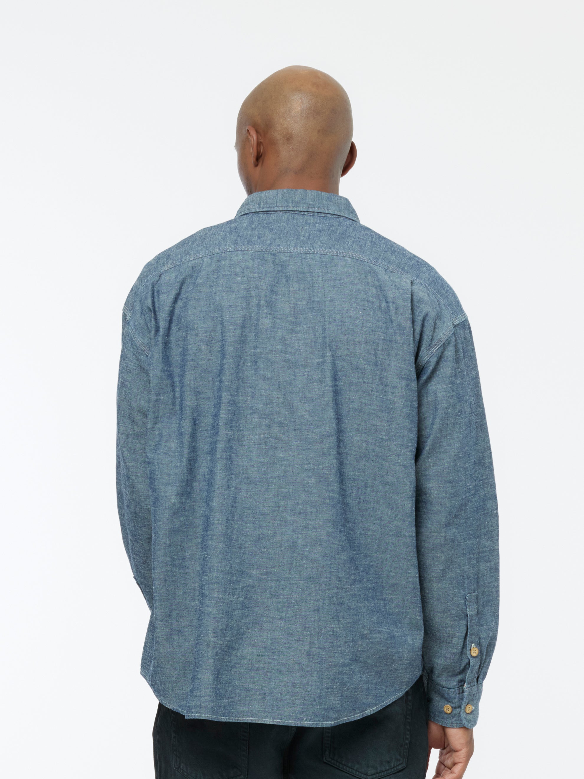 LANGER CHAMBRAY L/S (Indigo)