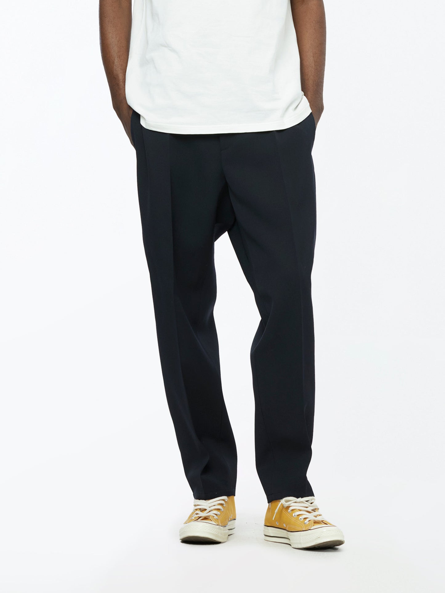 Relaxed Fit Trousers (Midnight)