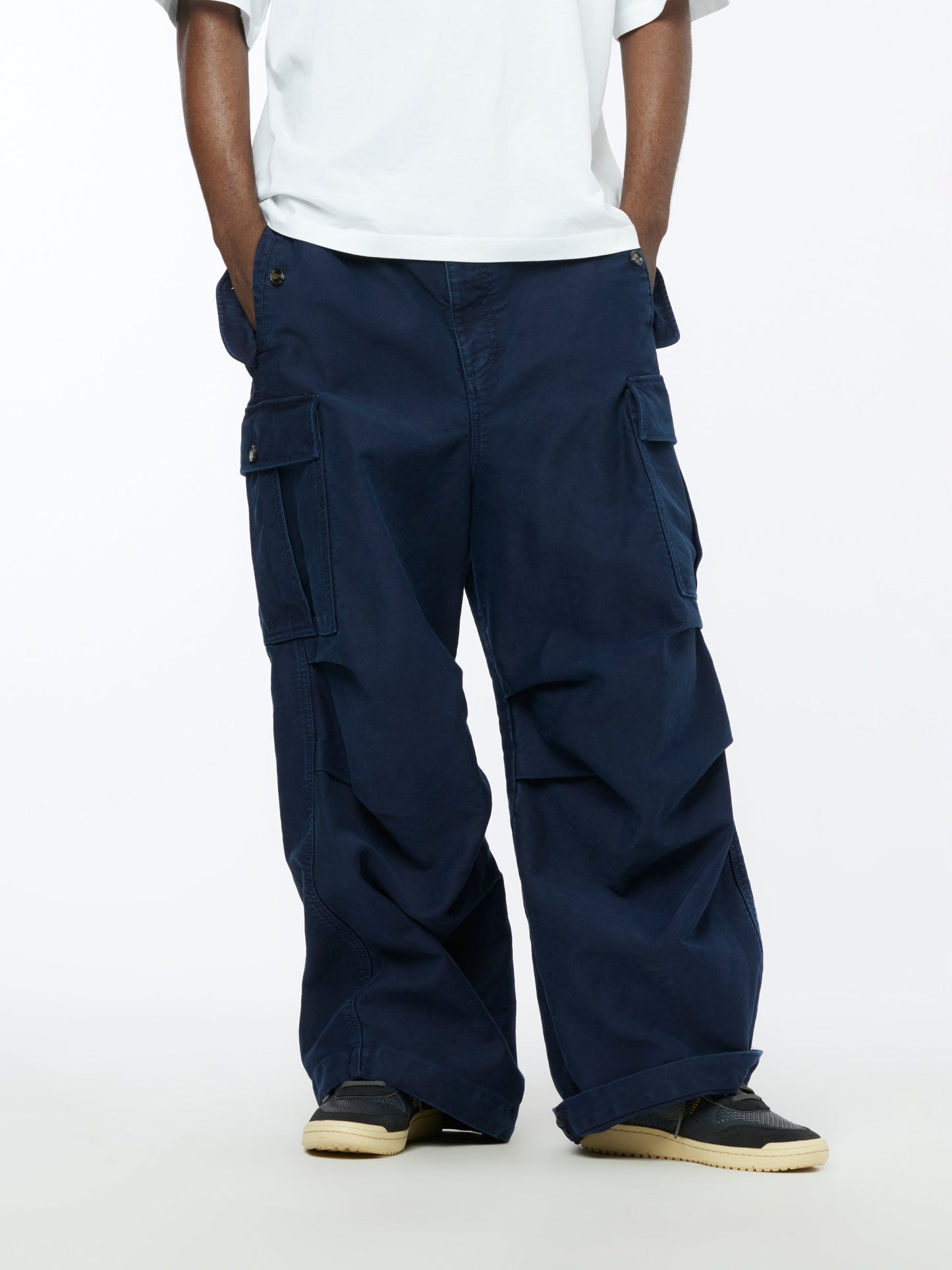 Cargo Workwear Pants (Light Navy)