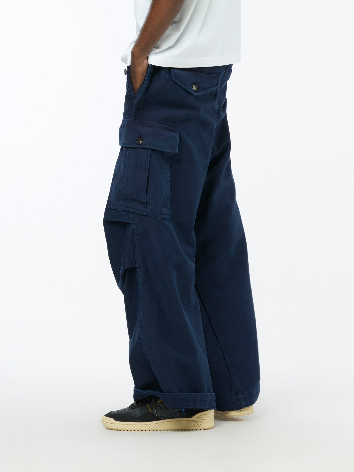 Cargo Workwear Pants (Light Navy)