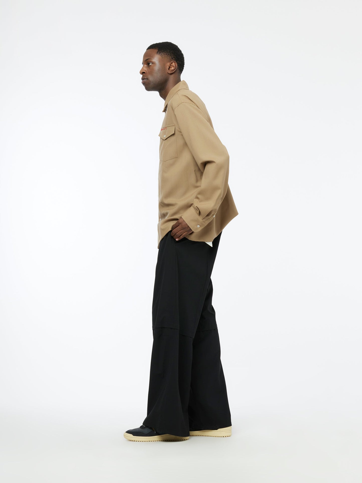 Half Classic Pants (Black)