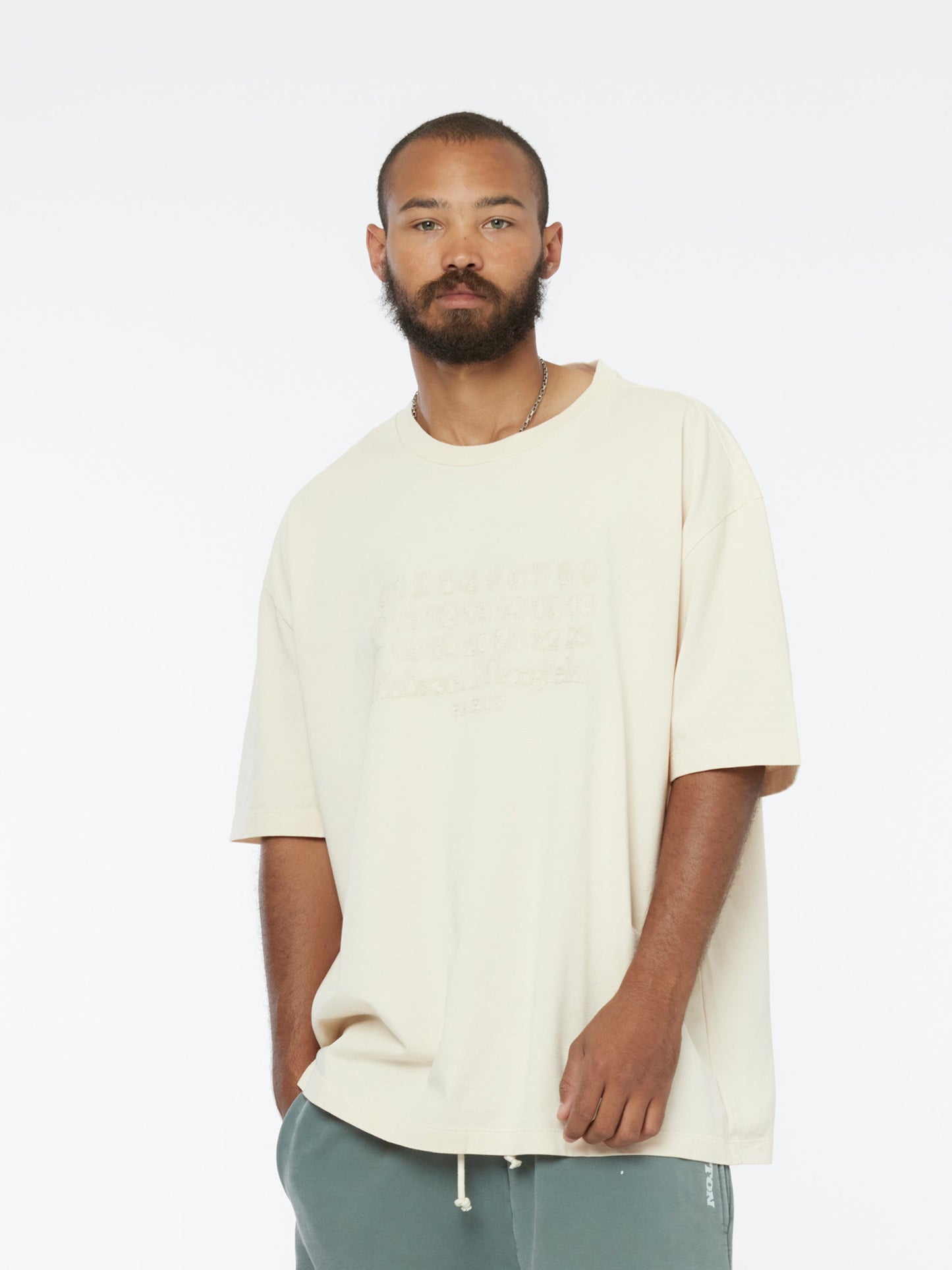 Heavy Jersey T-Shirt (Beige)