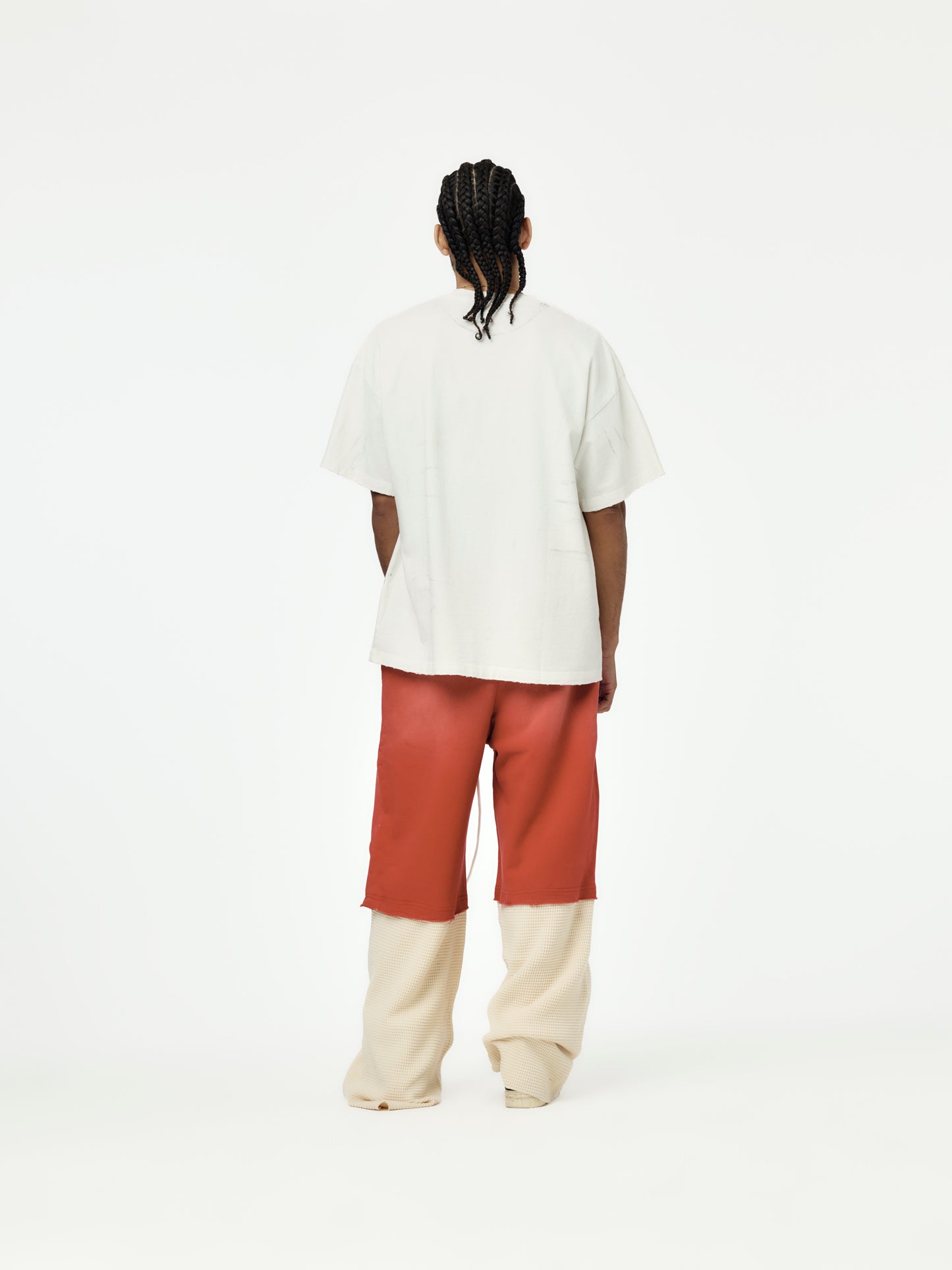 Double Layer Sweatpant (Red)
