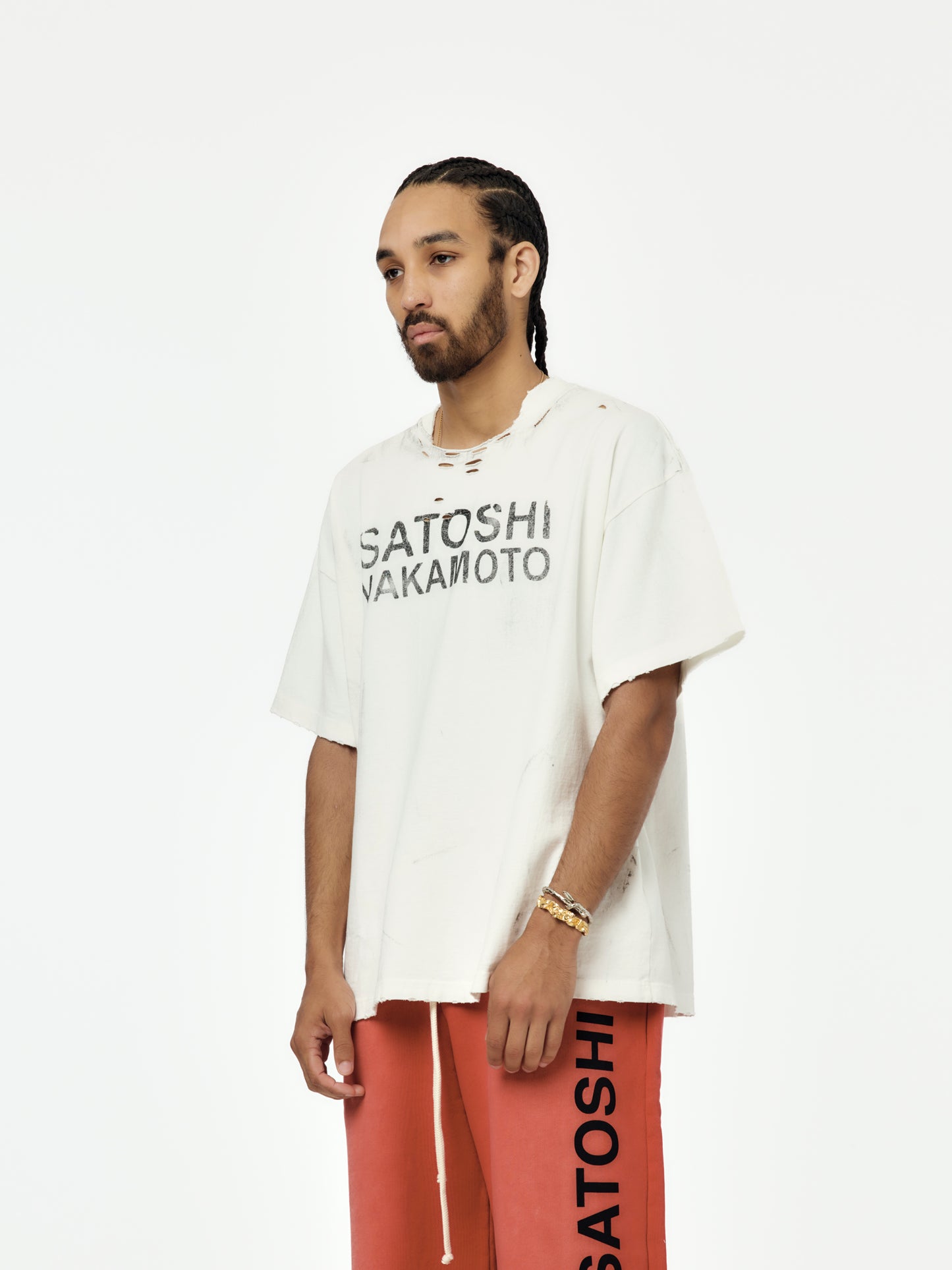 Destroyed Luke Tee (White)